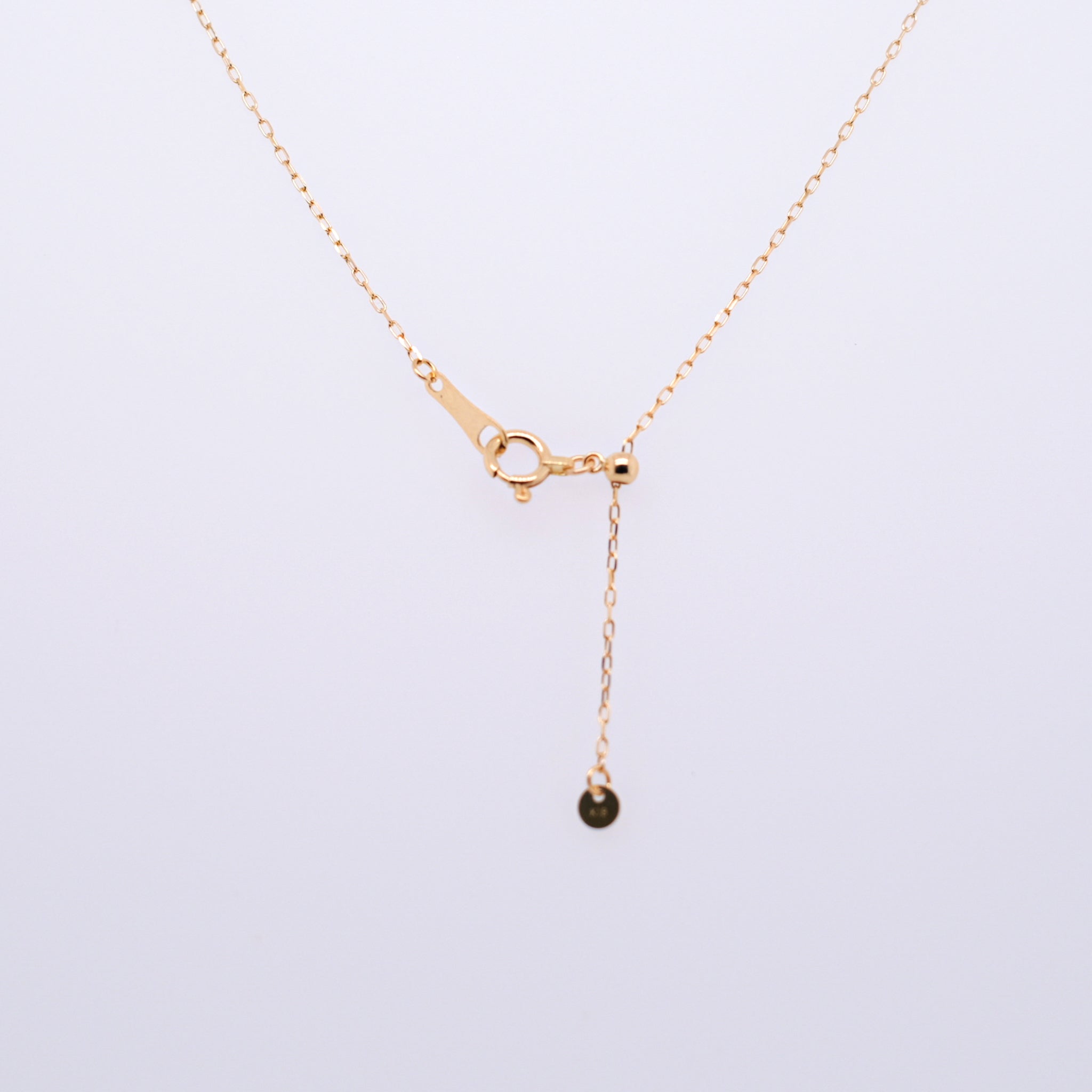 【限定5点】ダイヤモンド K18ネックレス(ロングバゲットカット/4月誕生石)《25N02603》