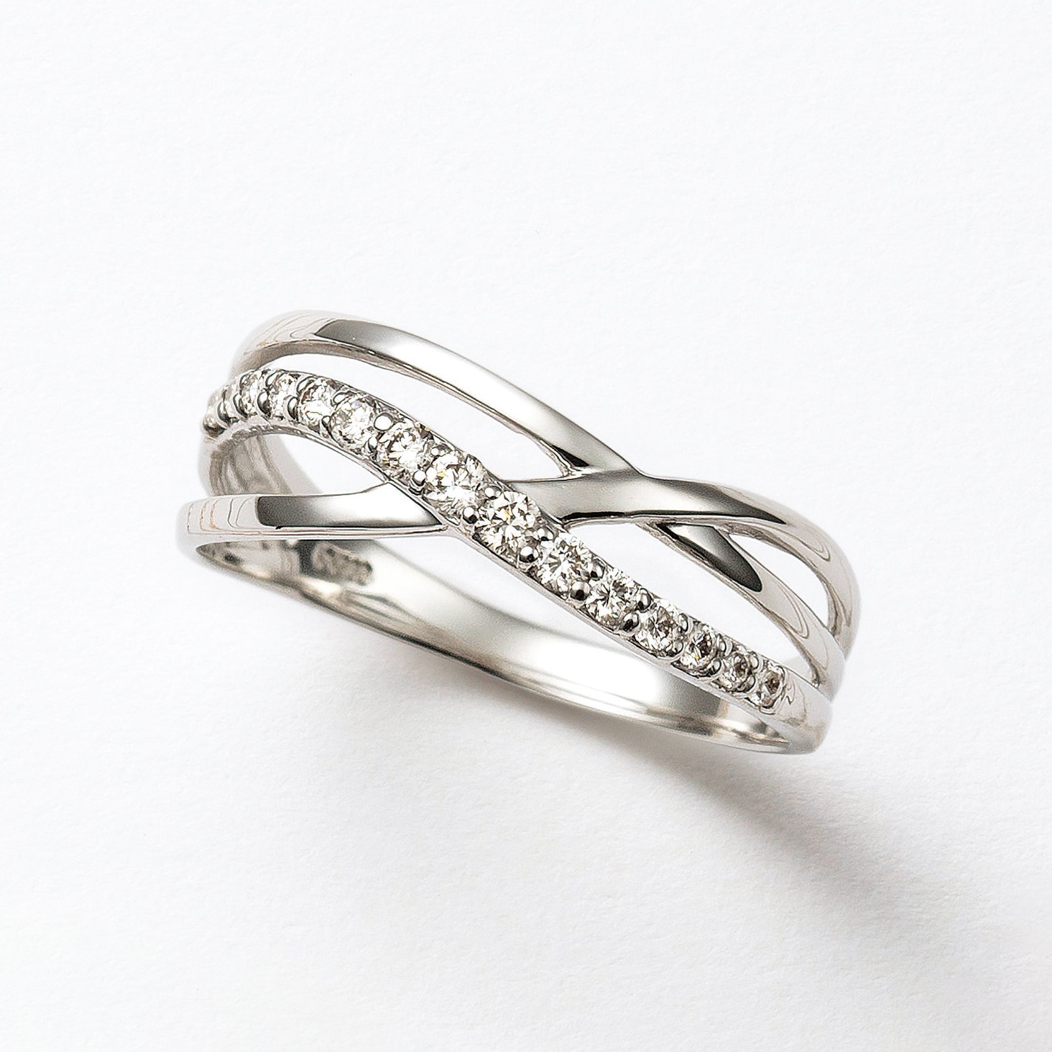 ダイヤモンド プラチナリング(4月誕生石《25N02606》