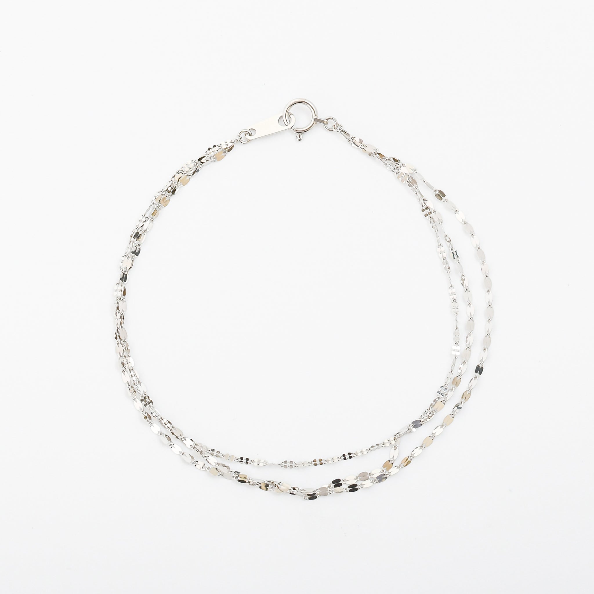 プラチナブレスレット(3連)《25N02708》