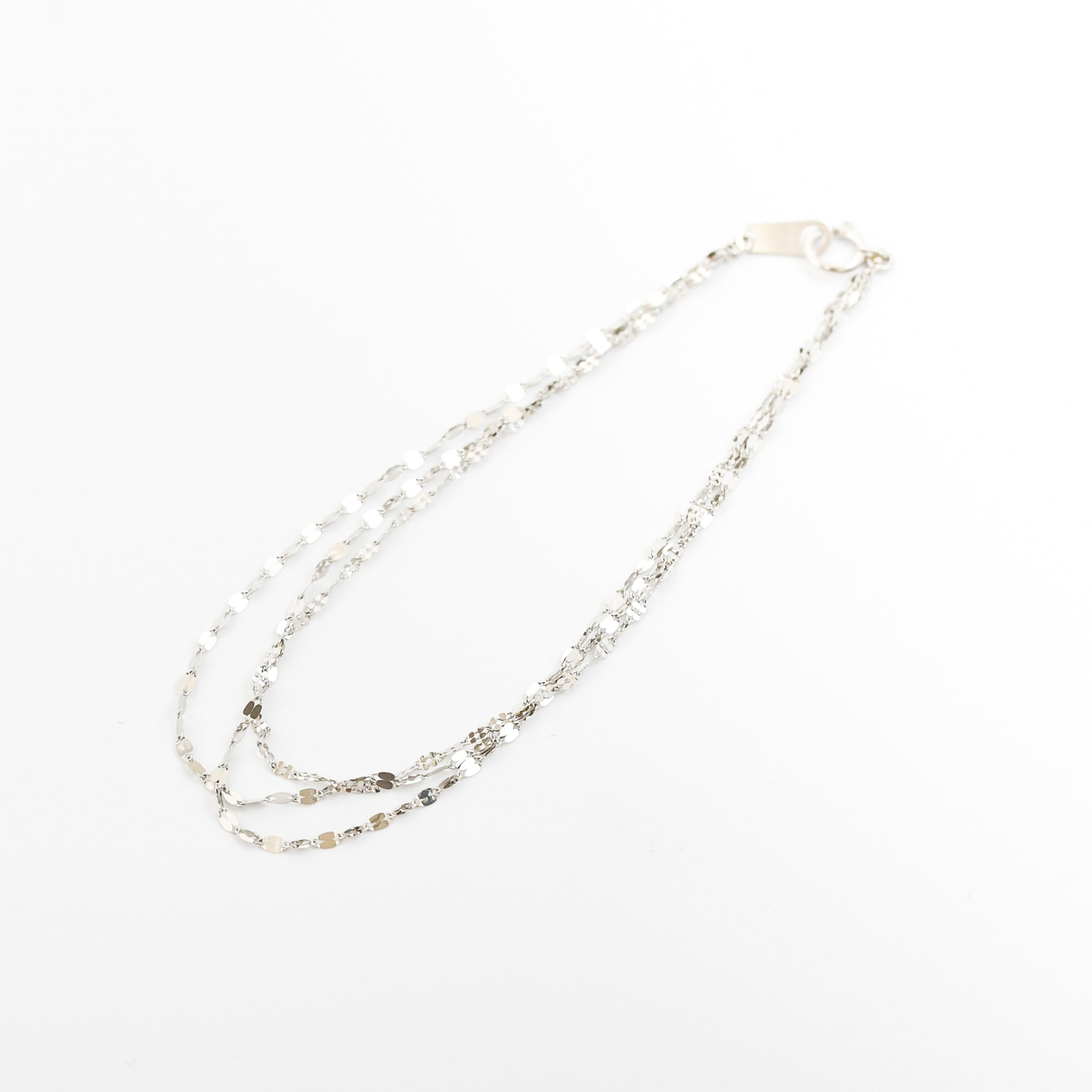 プラチナブレスレット(3連)《25N02708》