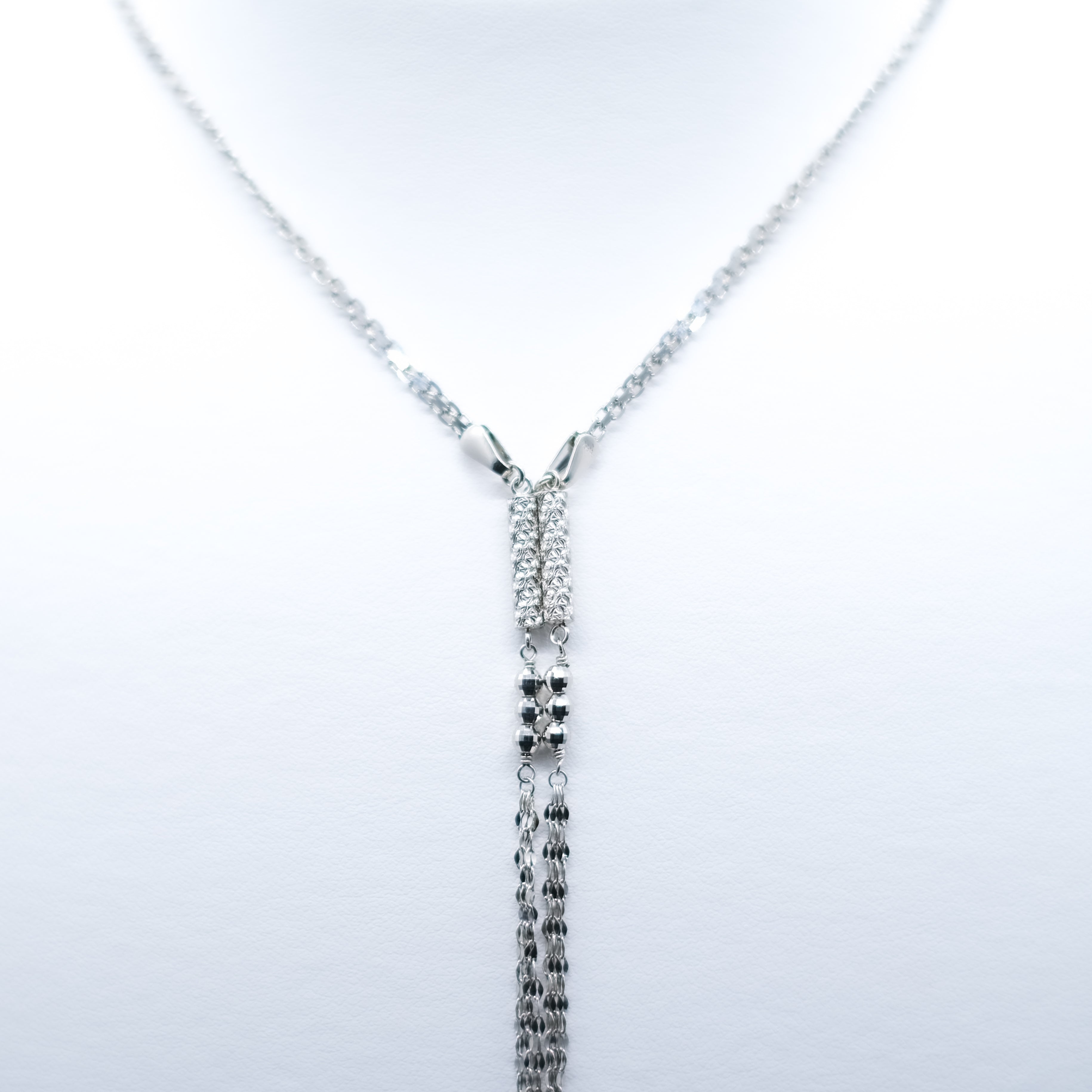 プラチナネックレス(2way/ロング/80cm)《25N02709》