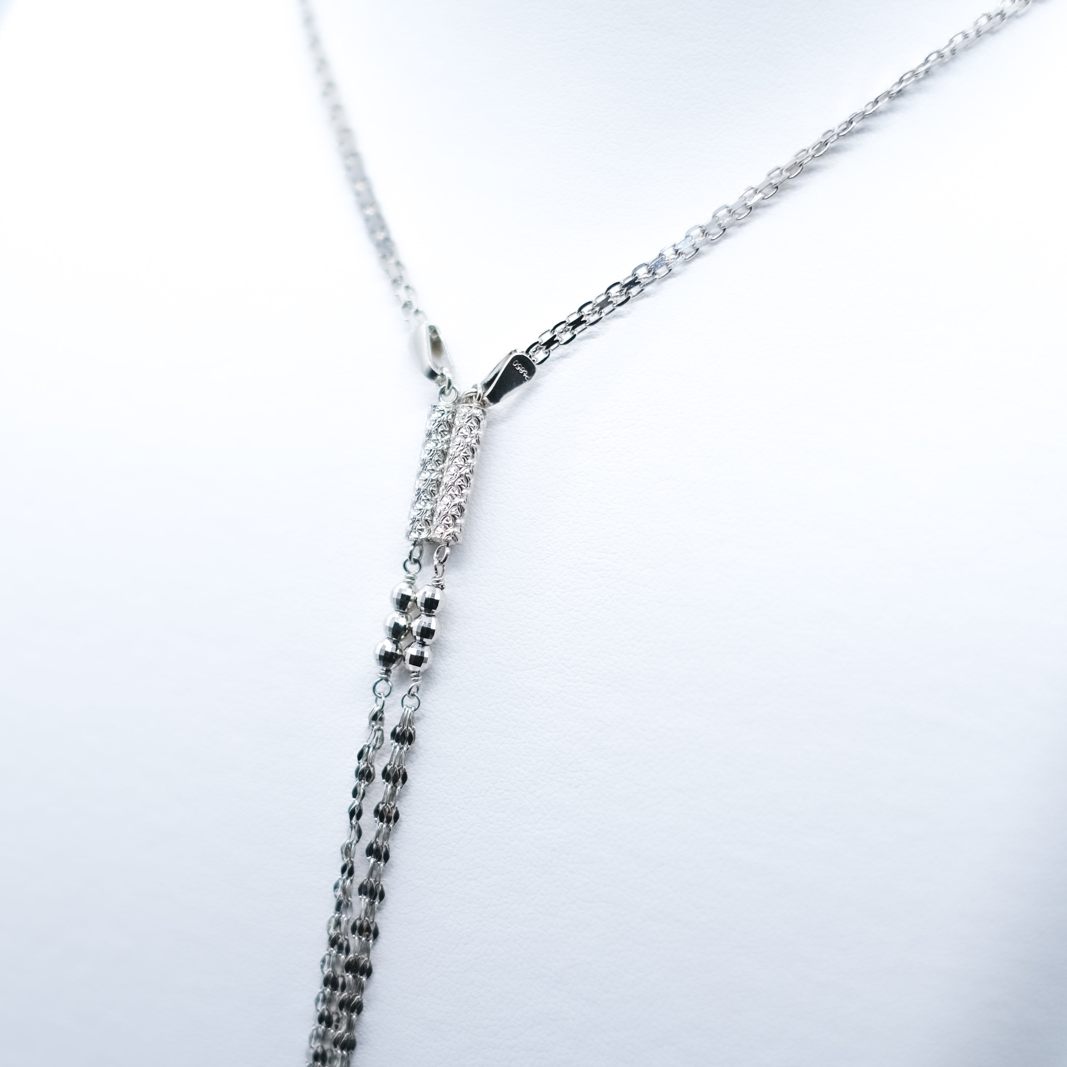 プラチナネックレス(2way/ロング/80cm)《25N02709》