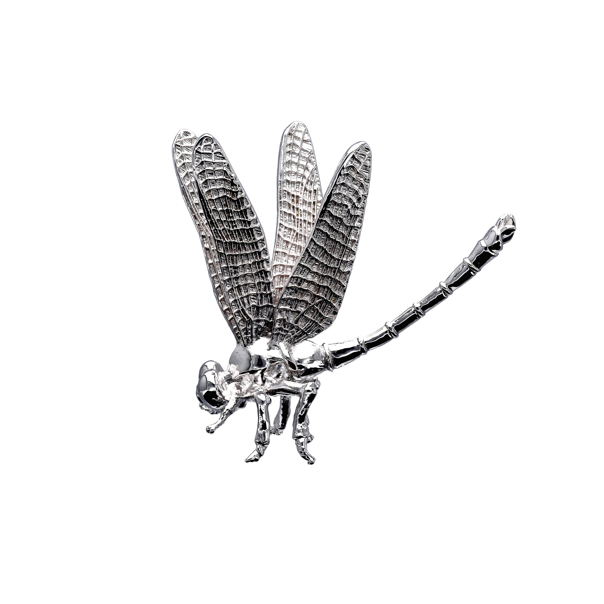 シルバーブローチ(トンボモチーフ)《25N03103》