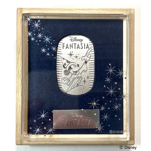 PT999小判(純プラチナ/10g/Disney「FANTASIA」/造幣局品位刻印付)《25N03603》