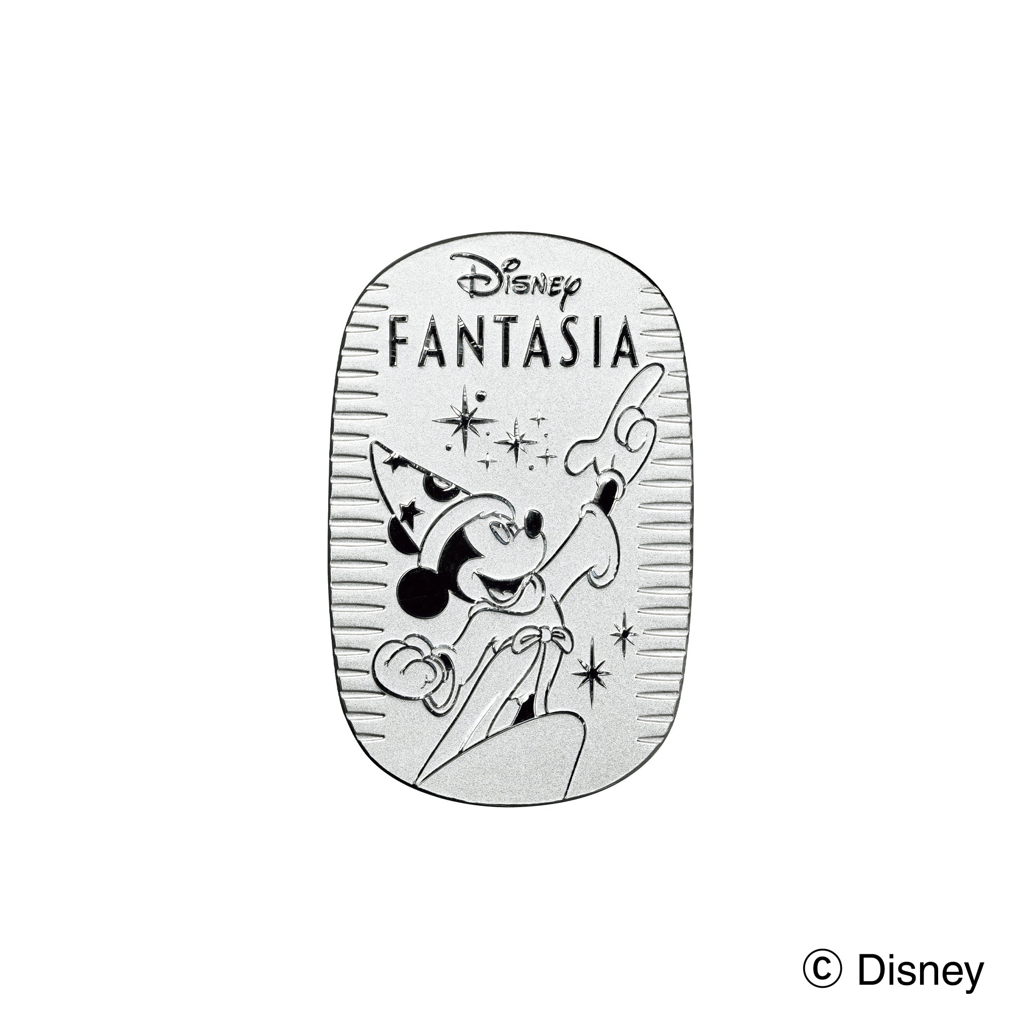 PT999小判(純プラチナ/10g/Disney「FANTASIA」/造幣局品位刻印付)《25N03603》