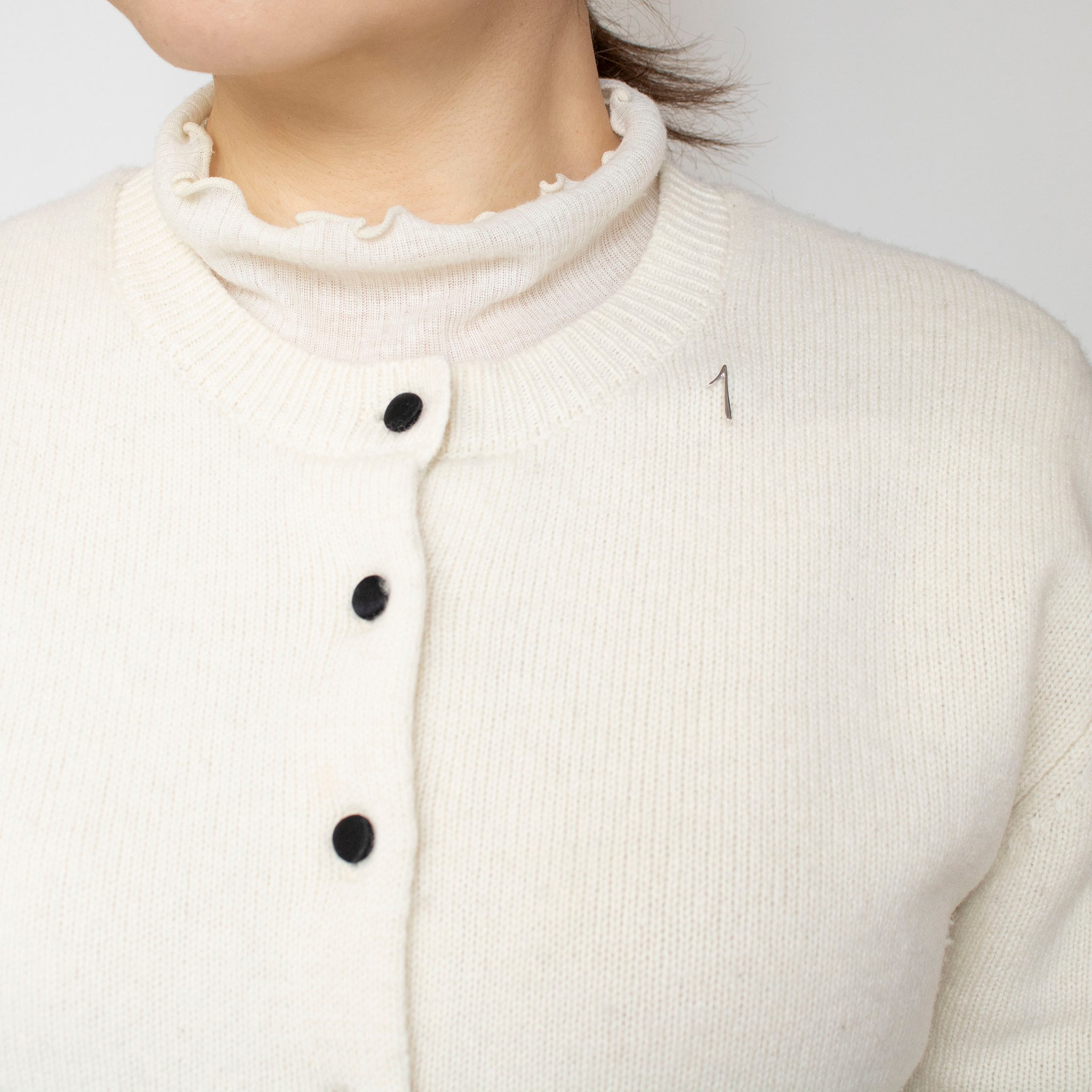 シルバーブローチ(1/数字モチーフ)《25N03606-1》