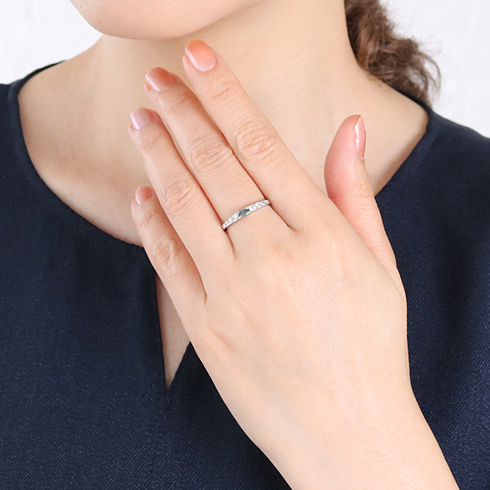 【限定1点】グランディディエライト/ダイヤモンド プラチナリング《25T10113》