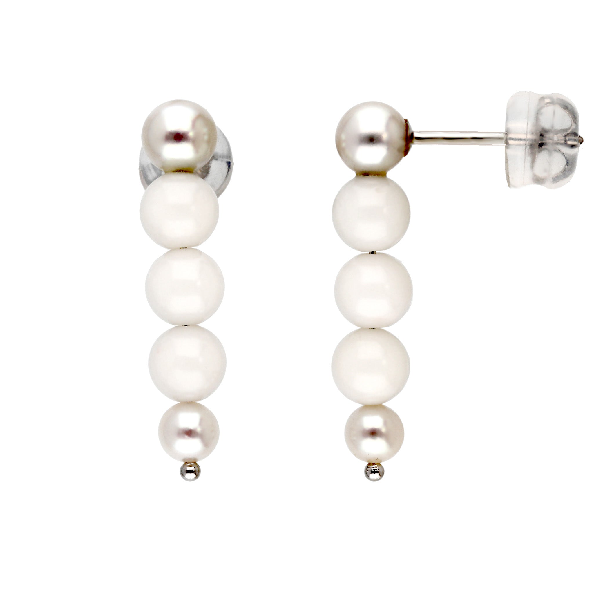 【限定15点】サンゴ/パール K14ピアス(アコヤ真珠/3~4mm/3月誕生石)《25T10120》