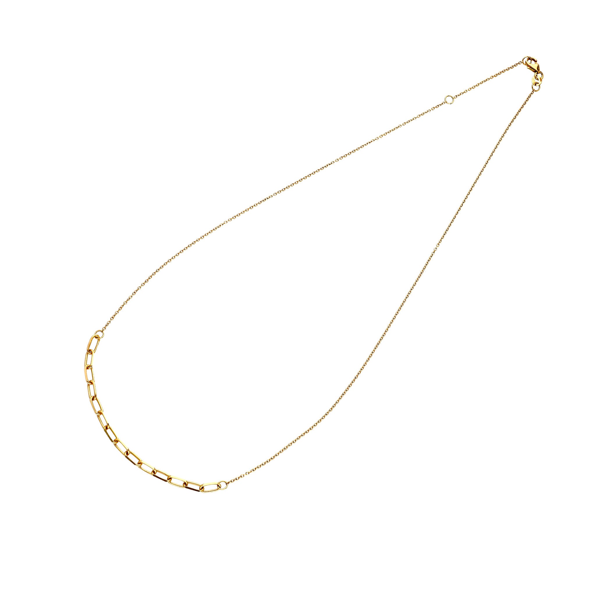 K18ネックレス(イタリア製)《25T10126》