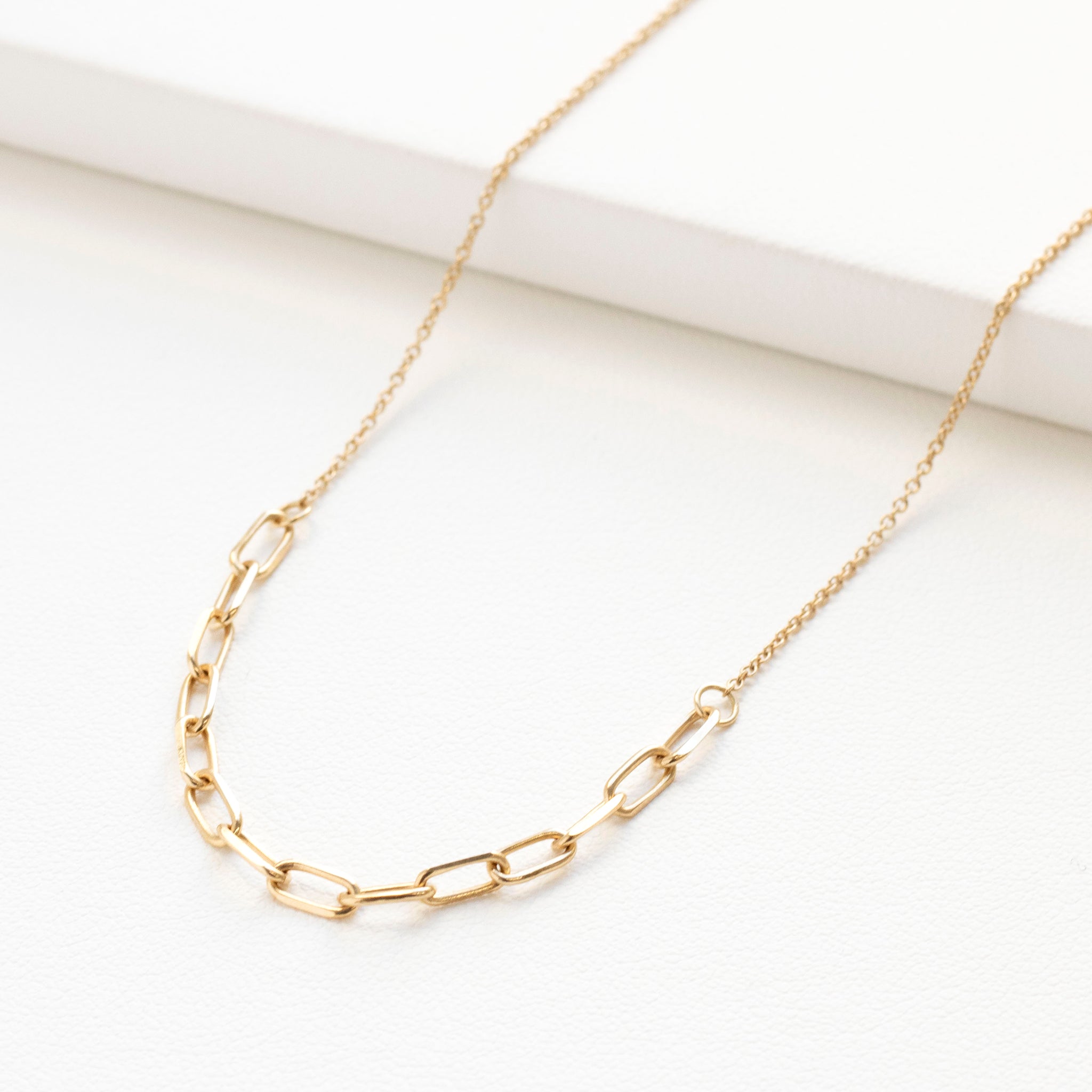 K18ネックレス(イタリア製)《25T10126》