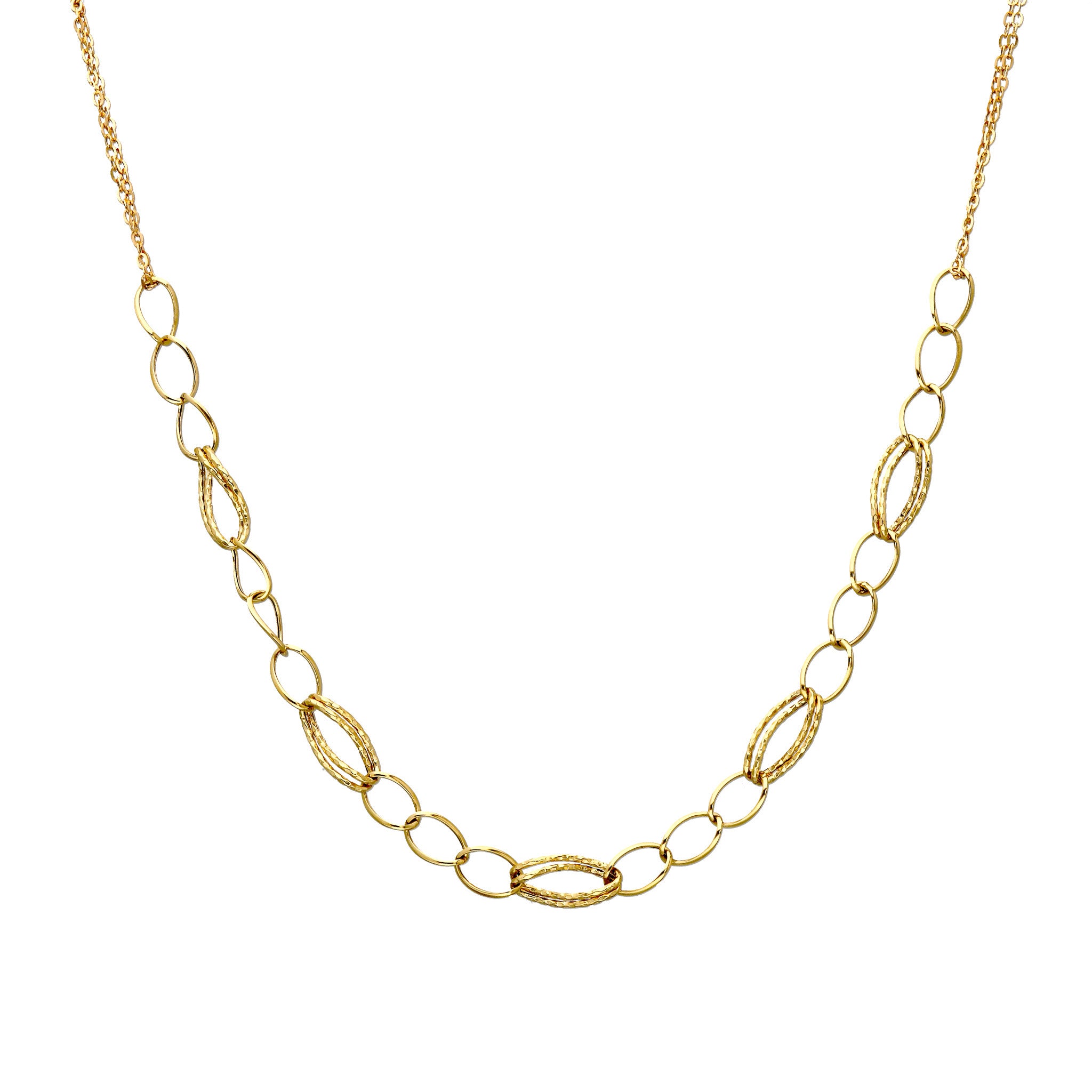 K18ネックレス(イタリア製)《25T10127》