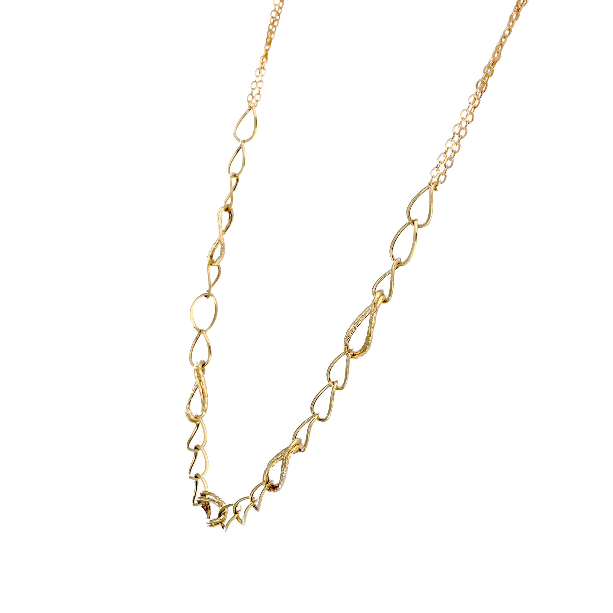 K18ネックレス(イタリア製)《25T10127》