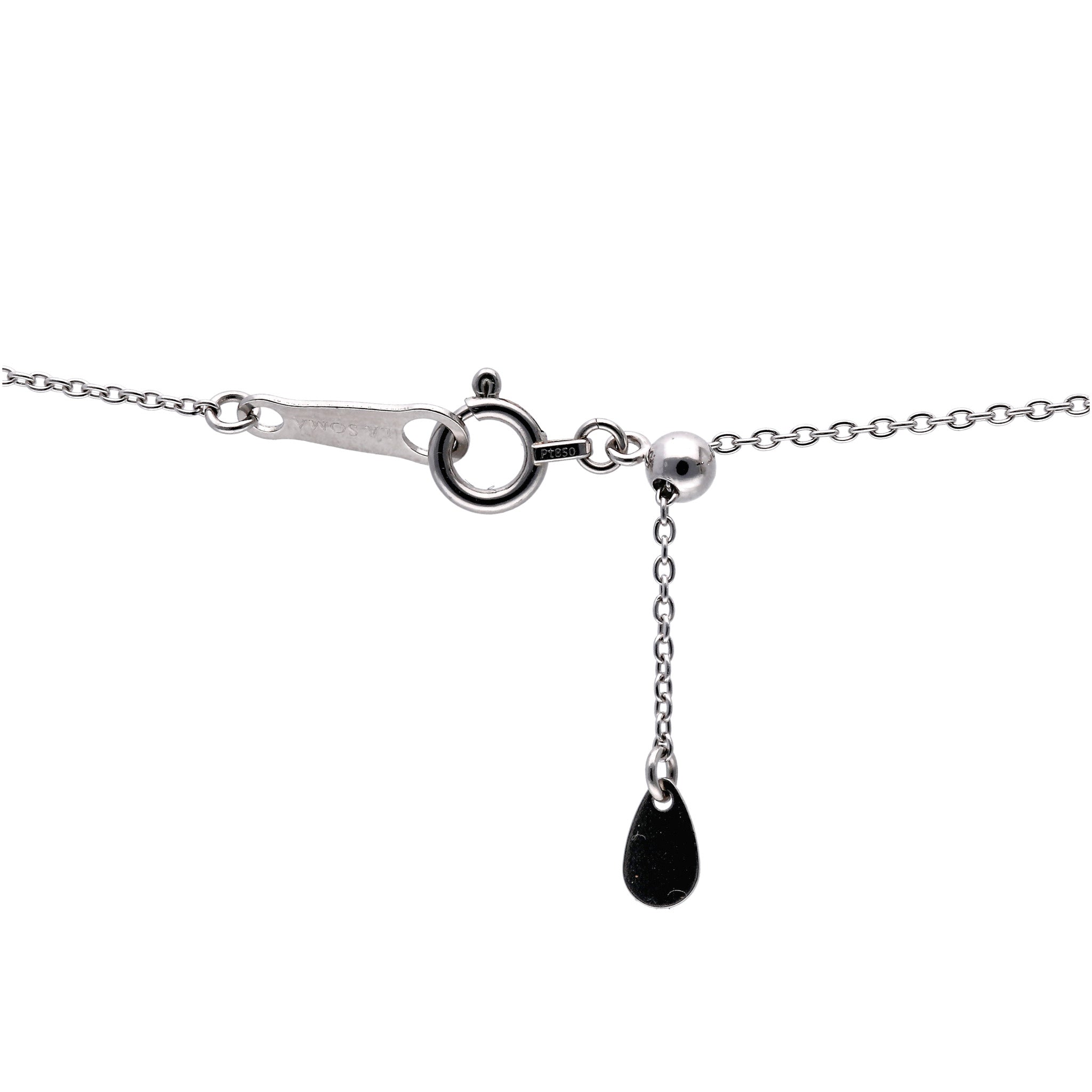 エメラルド/ダイヤモンド プラチナネックレス(ミル打ち風/5月誕生石)《25T10147》