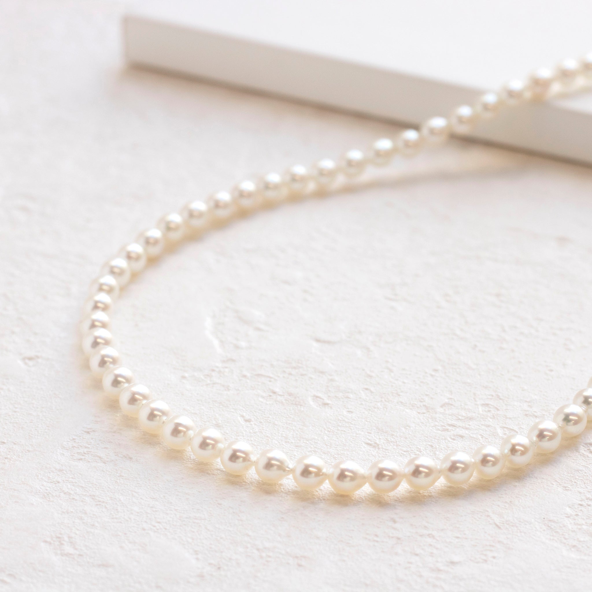 【限定数2】パールネックレス(アコヤ真珠/4.5mm/6月誕生石)《25T10157》