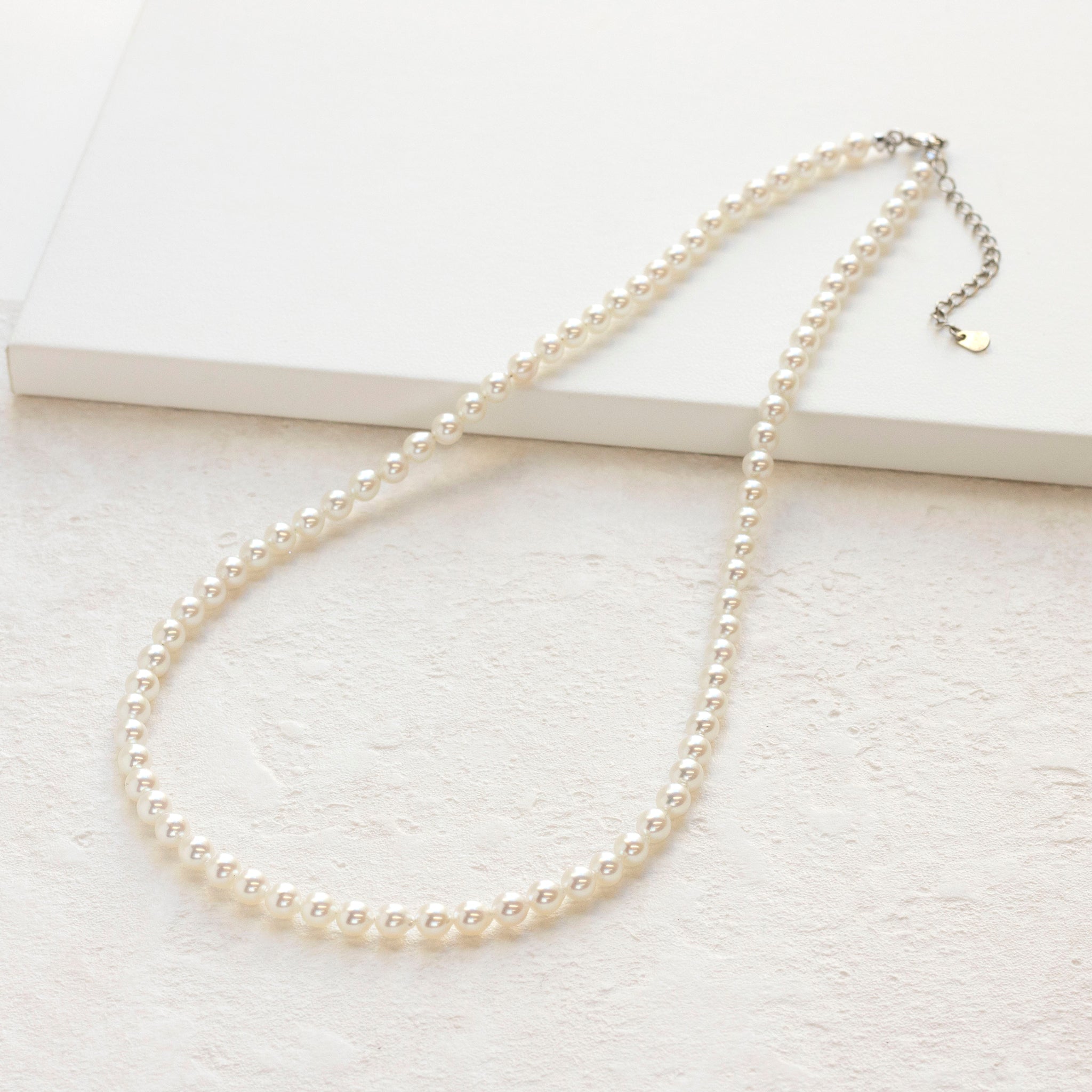 パールネックレス(アコヤ真珠/4.5mm/6月誕生石)《25T10157