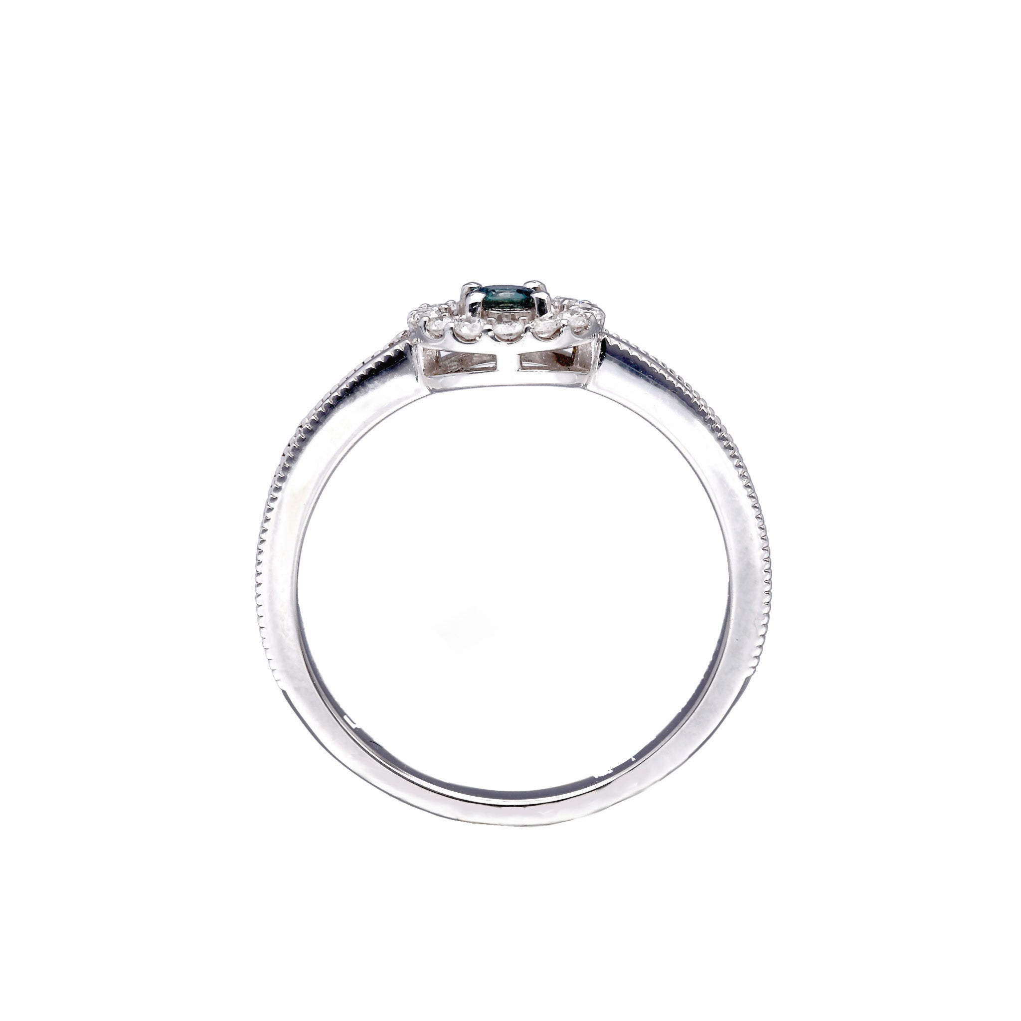 【限定1点】アレキンサンドライト/ダイヤモンド プラチナリング(6月誕生石)《25T10164》