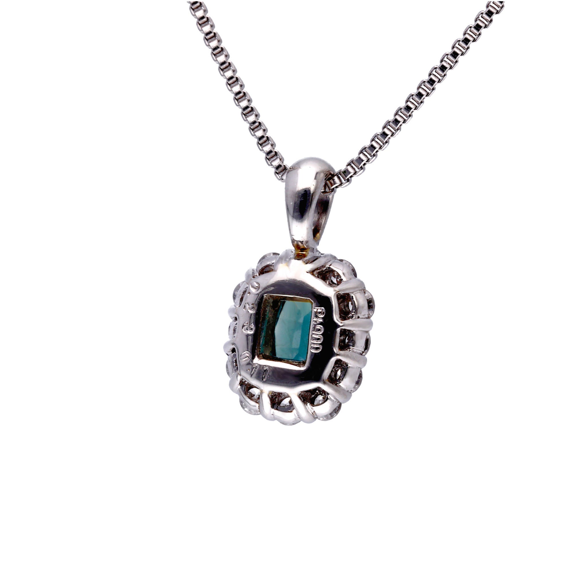 【限定1点】アレキンサンドライト/ダイヤモンド プラチナネックレス(6月誕生石/鑑別書付き)《25T10170》