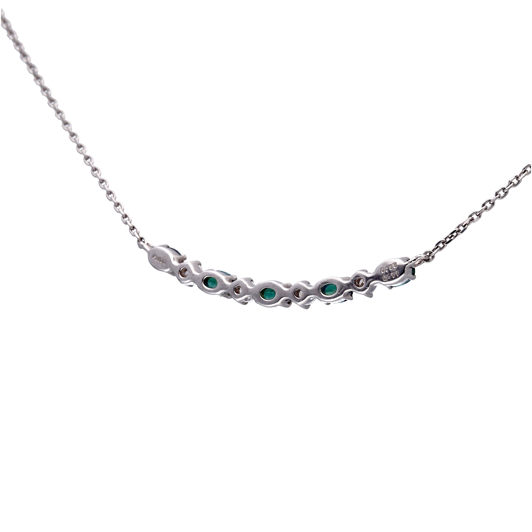 【限定1点】アレキンサンドライト/ダイヤモンド プラチナネックレス(6月誕生石/鑑別書付き)《25T10171》