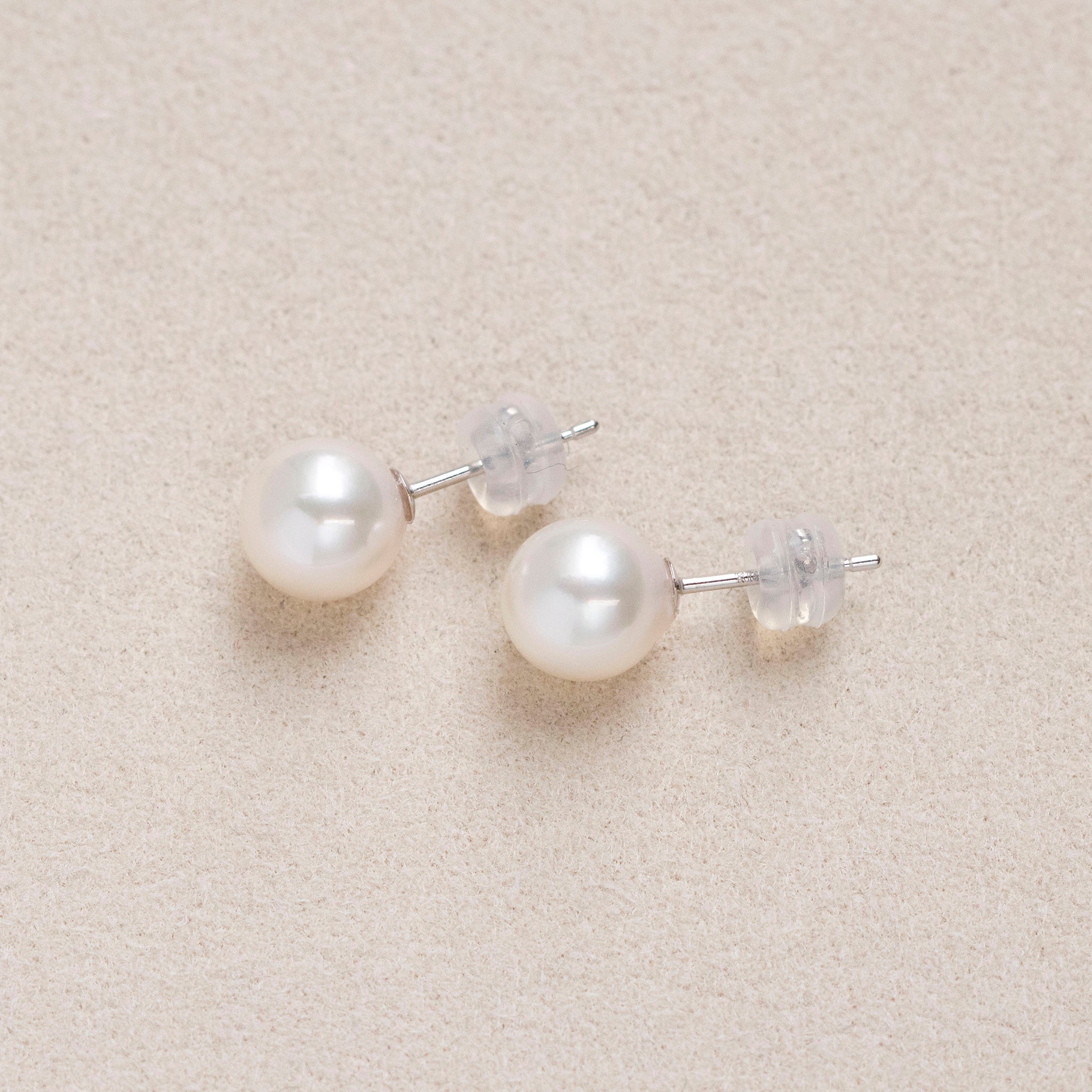 パール K14ピアス(アコヤ真珠/約7.5mm/6月誕生石)《25T10174》