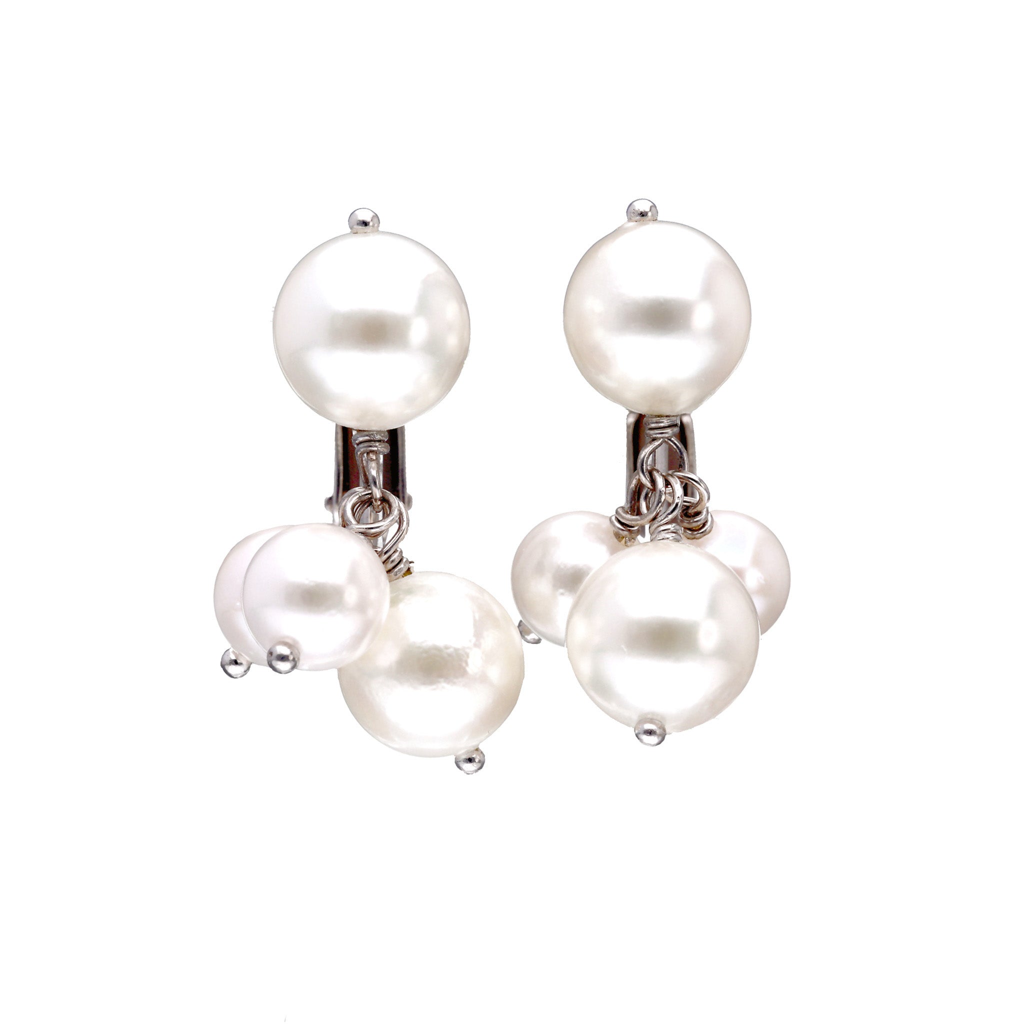 パール シルバーイヤリング(アコヤ真珠/6月誕生石)《25T10177》