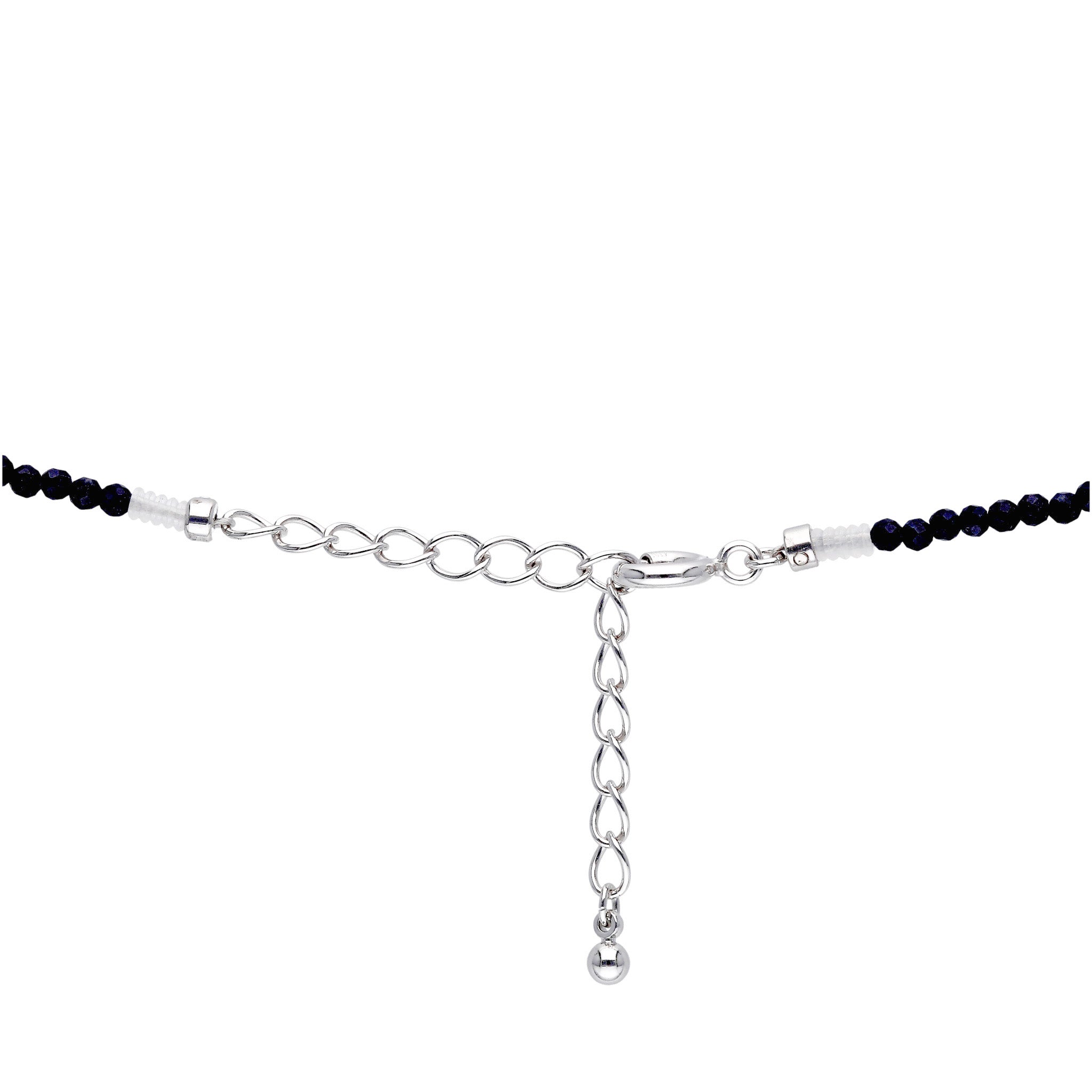 サファイア/パール ネックレス(淡水真珠/9月誕生石)《25T10223》