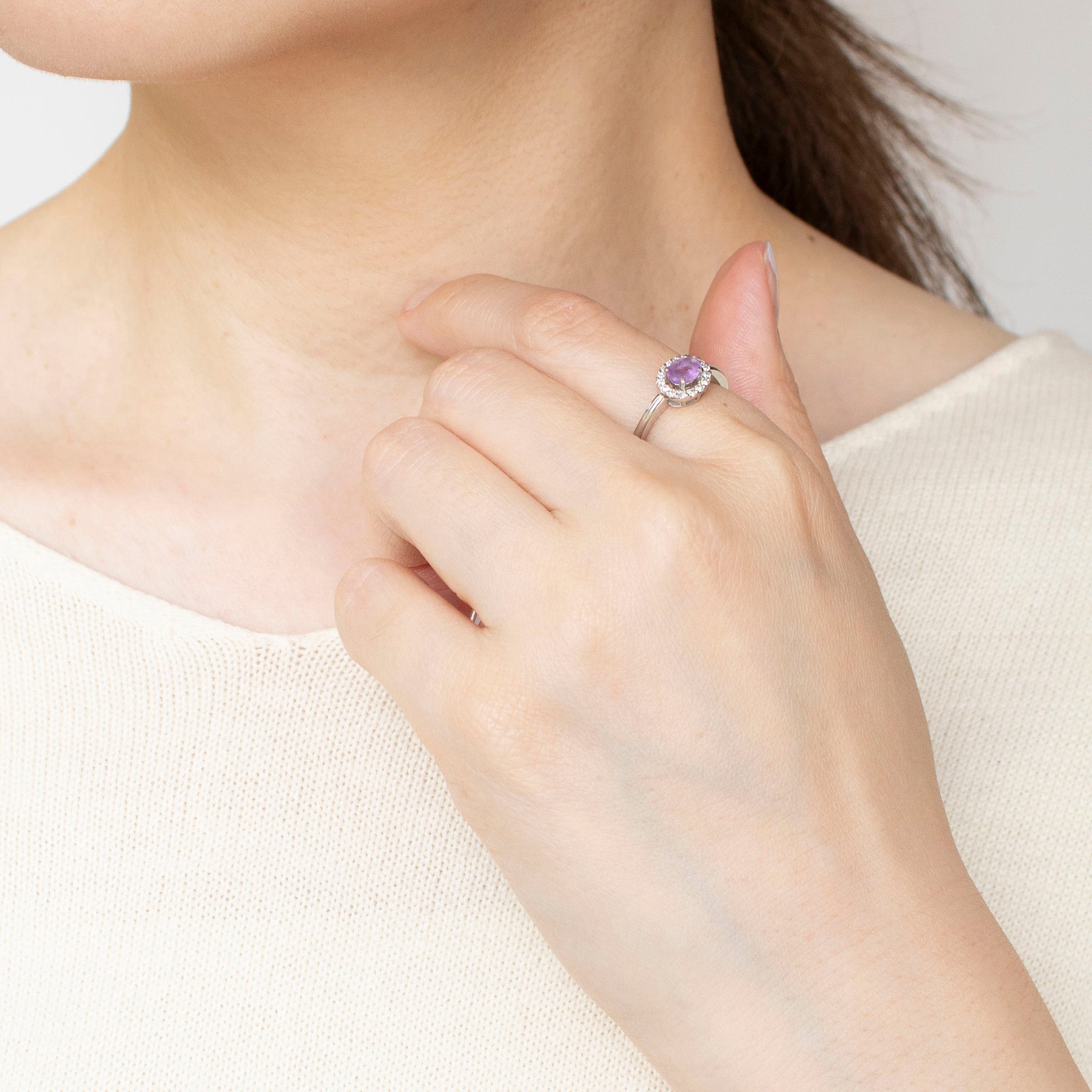 【限定数1】ハックマナイト/ダイヤモンド プラチナリング《25T10229》