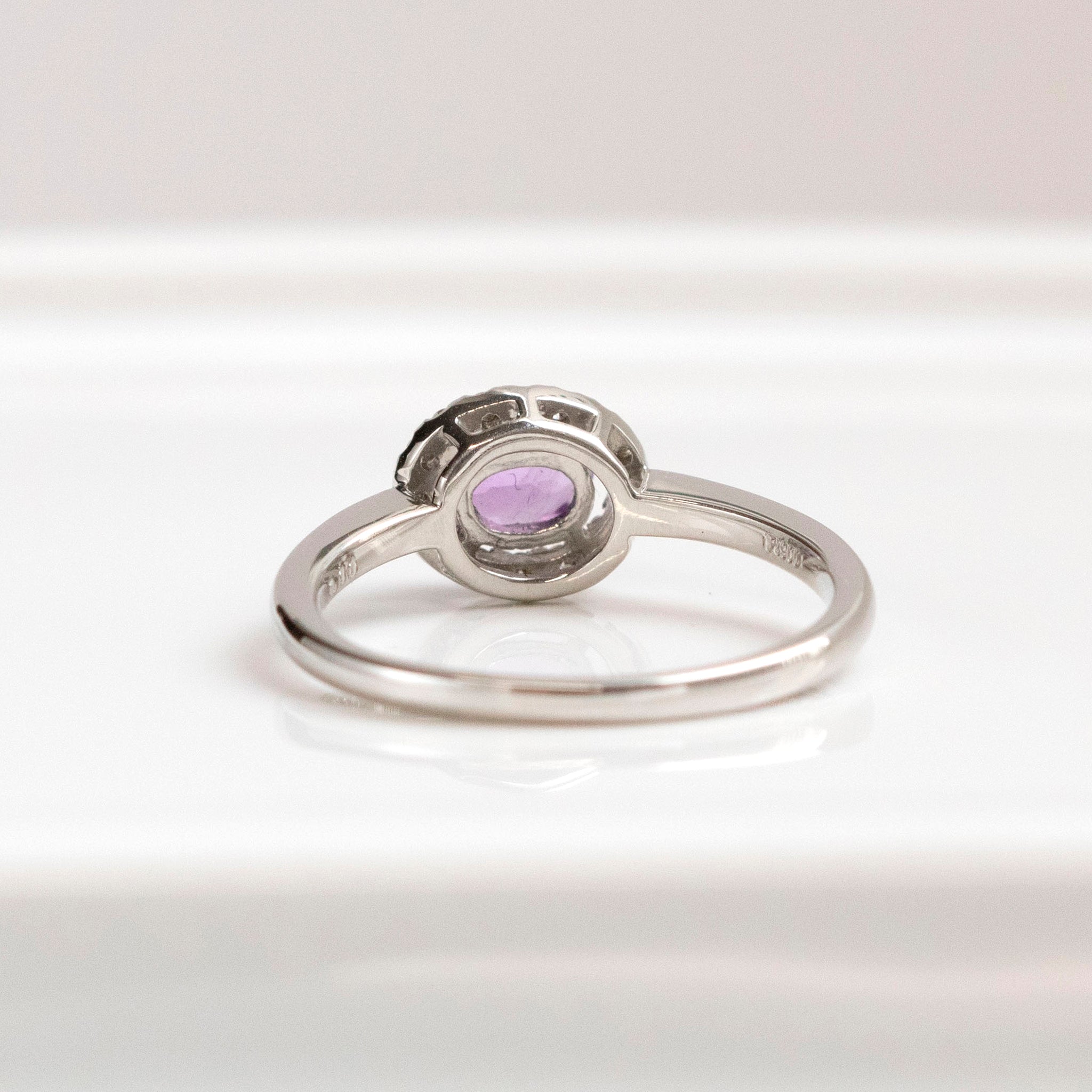 【限定数1】ハックマナイト/ダイヤモンド プラチナリング《25T10229》