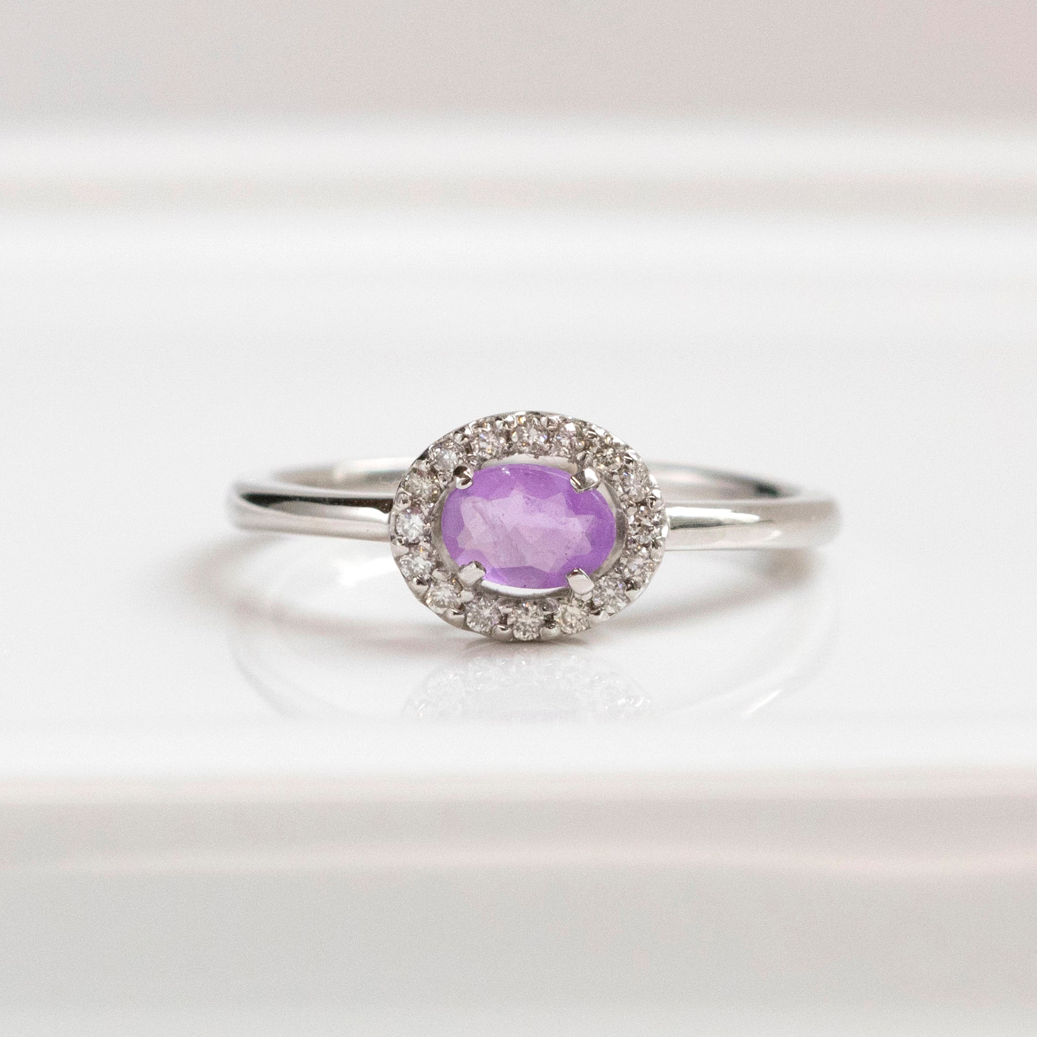 【限定数1】ハックマナイト/ダイヤモンド プラチナリング《25T10229》