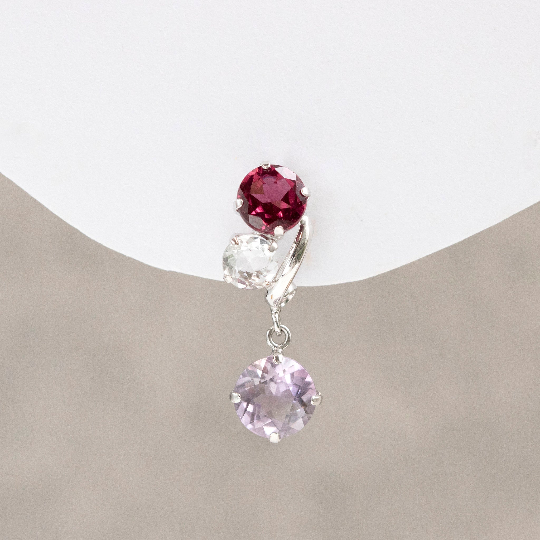 【限定数6】アメシスト/ガーネット K14ブローチ《25T10230》