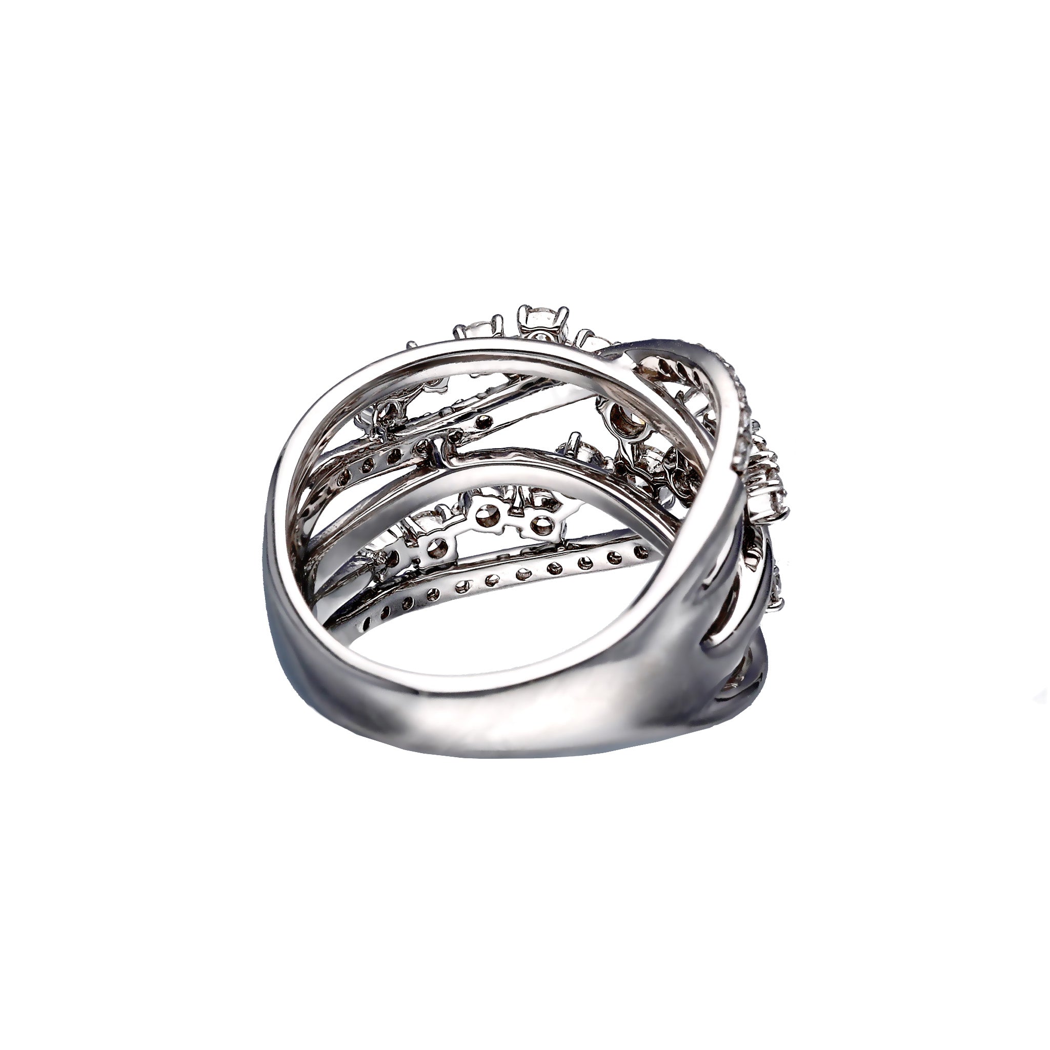 【限定数1】ダイヤモンド プラチナリング(計1.00カラット/鑑別書付/4月誕生石)《25T10236》