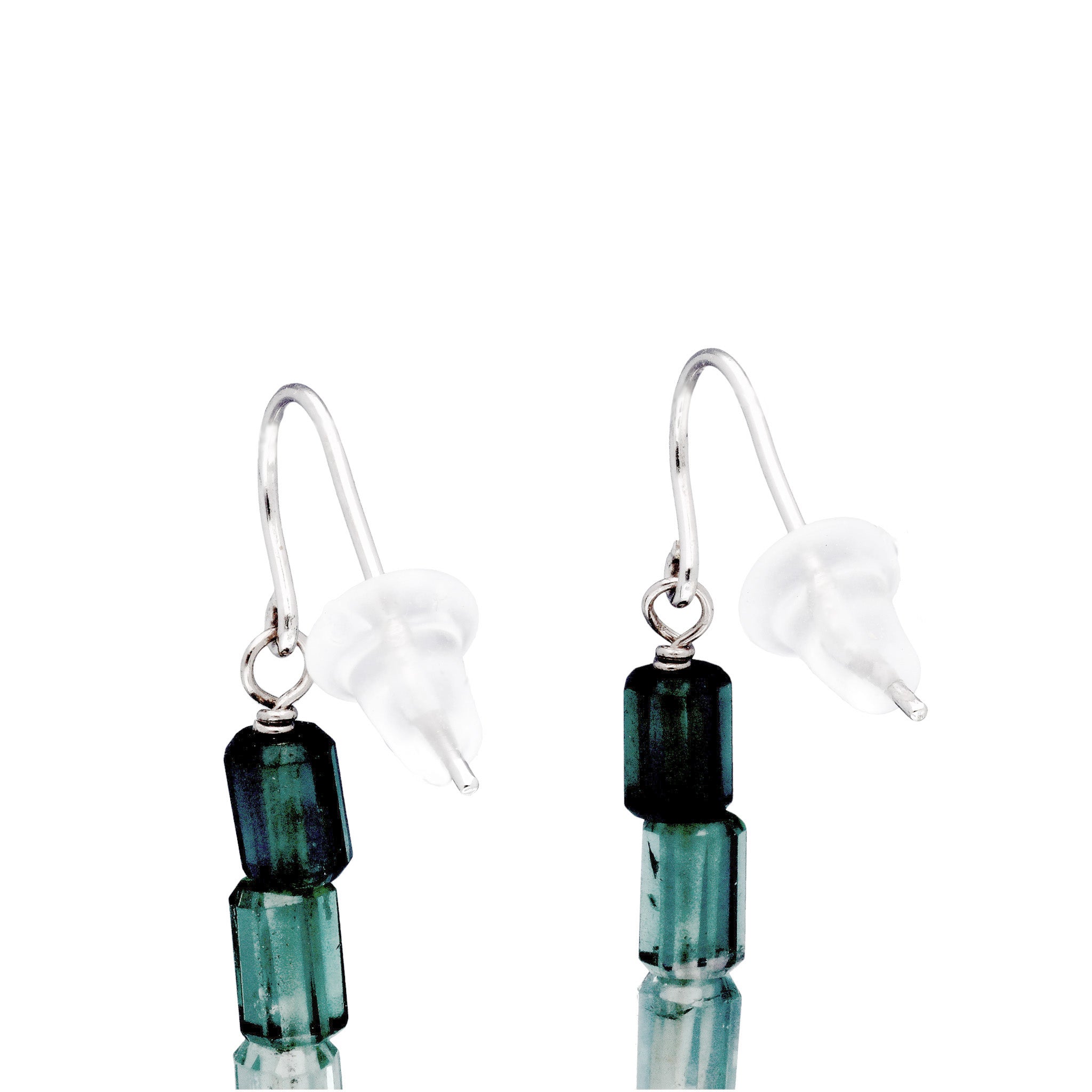 【限定数6】グリーントルマリン/パール K14ピアス(アコヤ真珠/7.5mm)《25T10244》