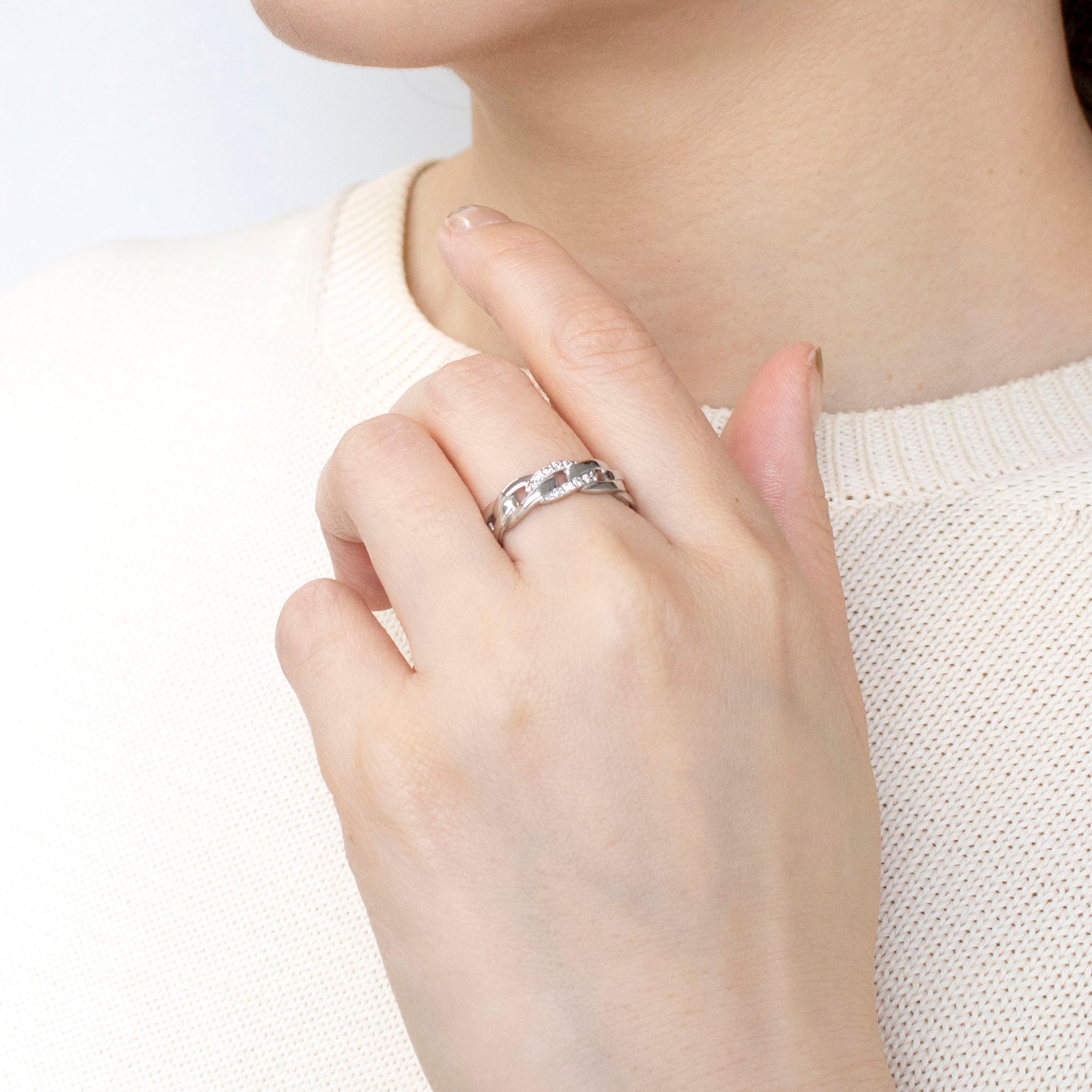 【限定数1】ダイヤモンド プラチナリング(4月誕生石)《25T10248》