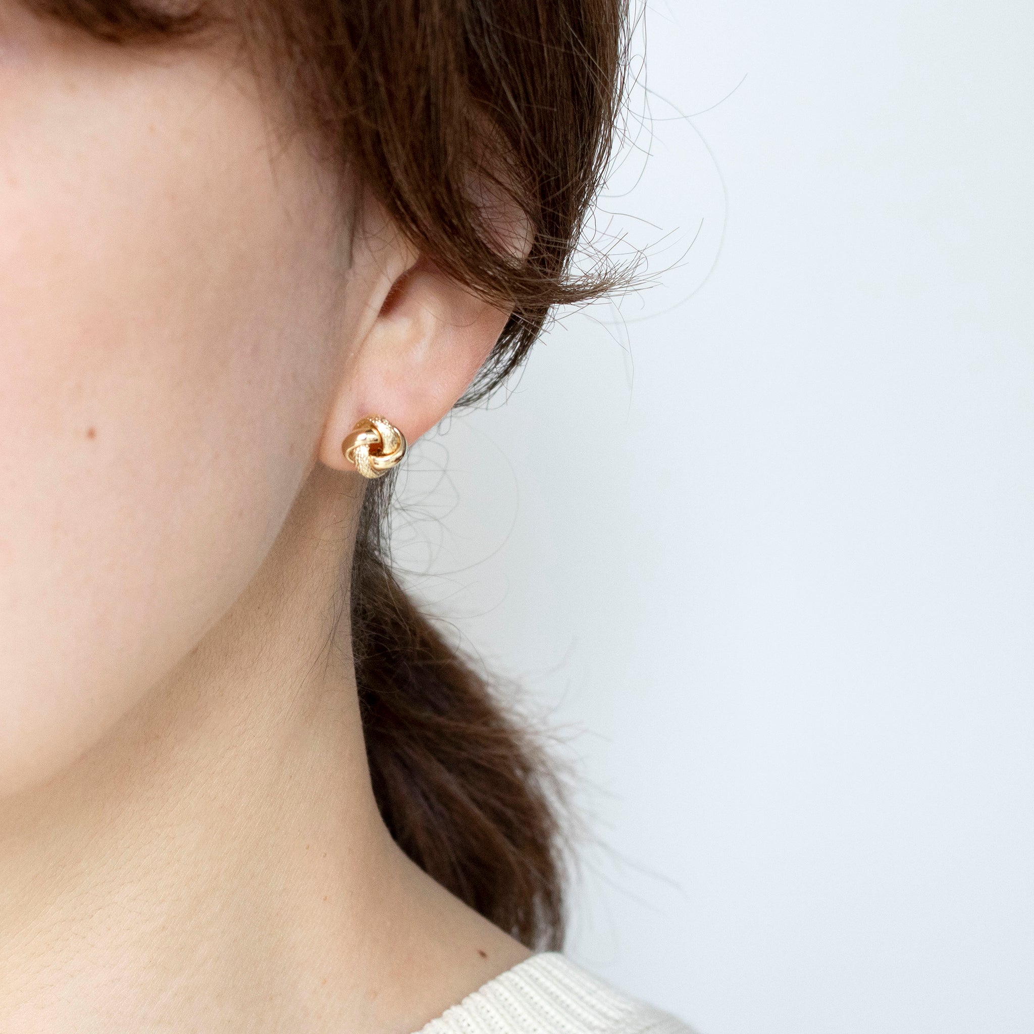 K18ピアス(イタリア製)《25T10256》