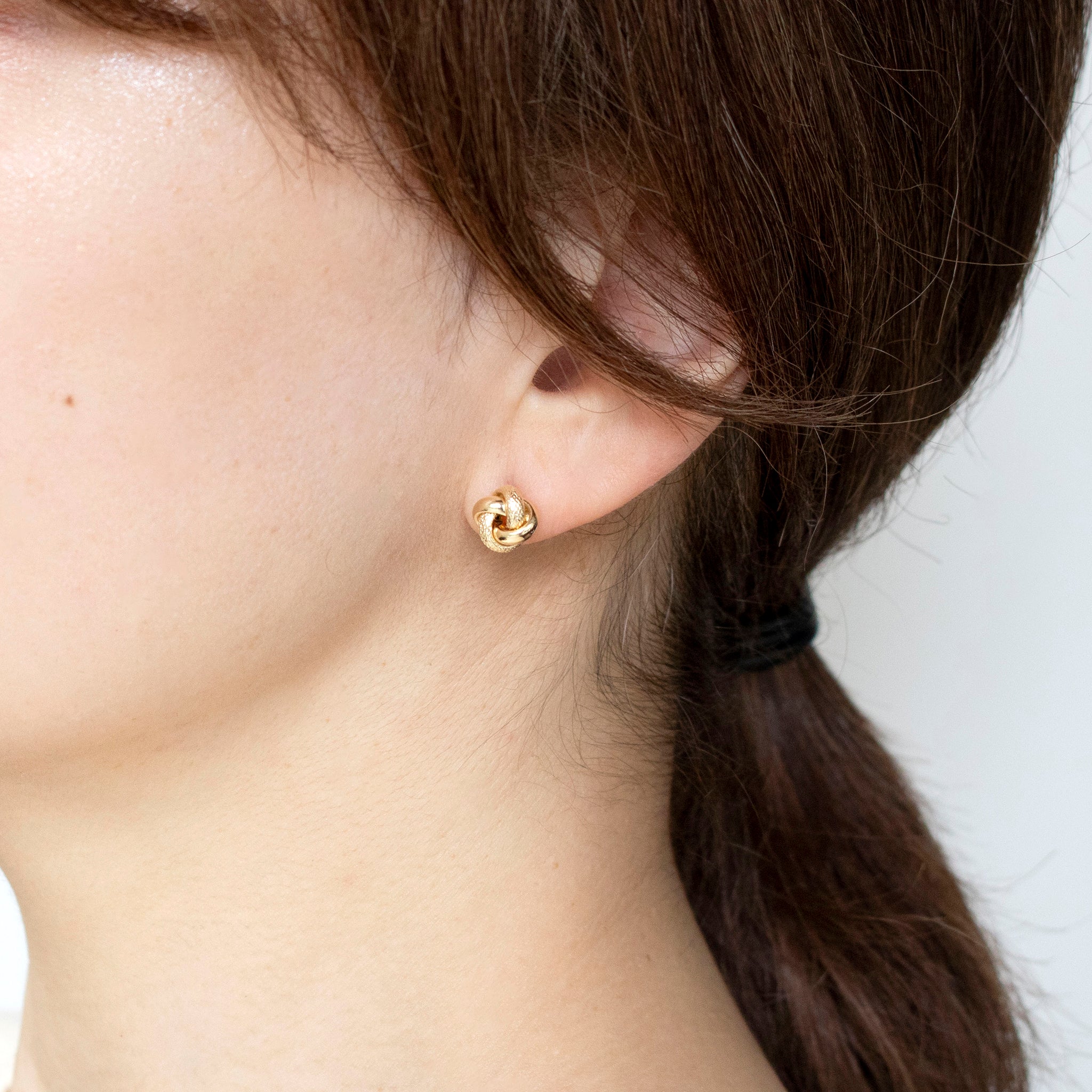 K18ピアス(イタリア製)《25T10256》