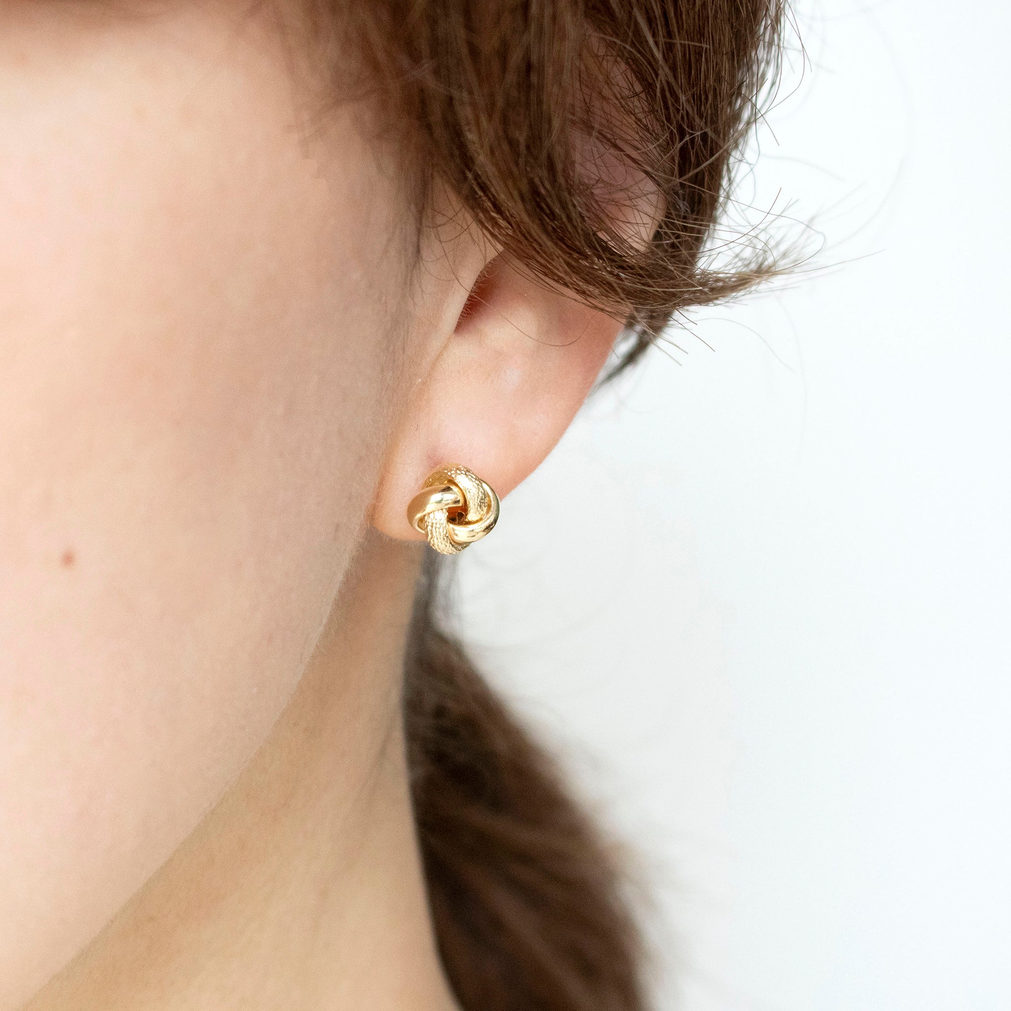 K18ピアス(イタリア製)《25T10256》