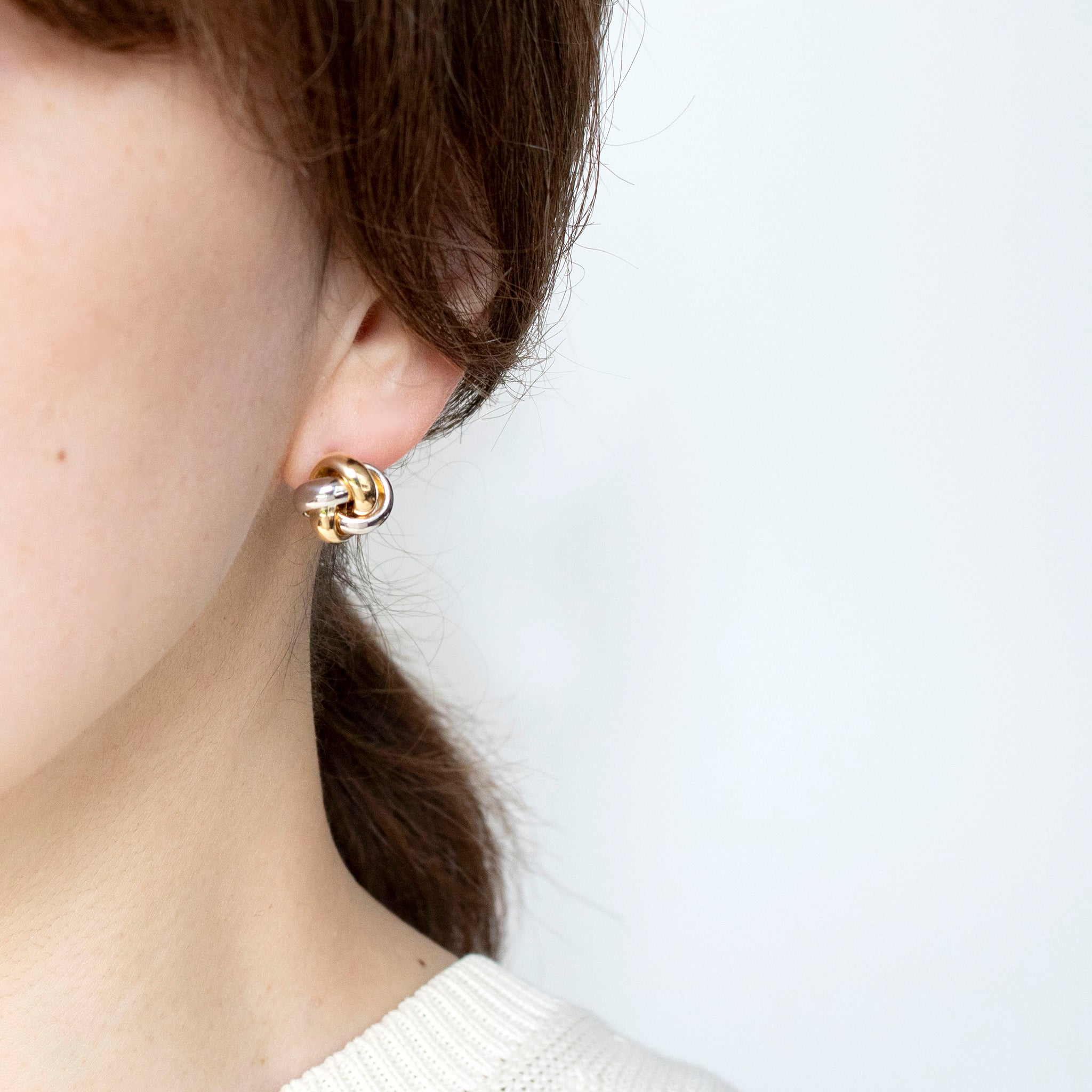 K18ピアス(イタリア製)《25T10257》