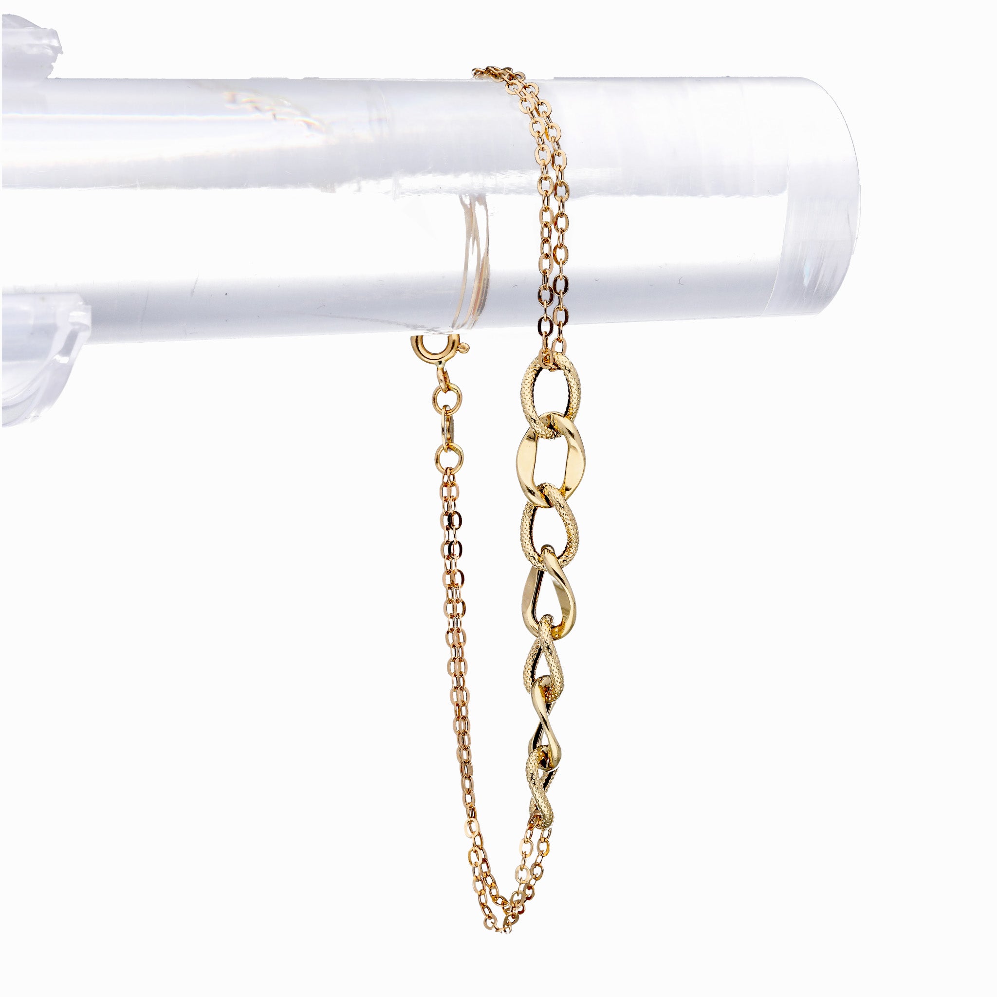 K18ブレスレット(イタリア製)《25T10258》