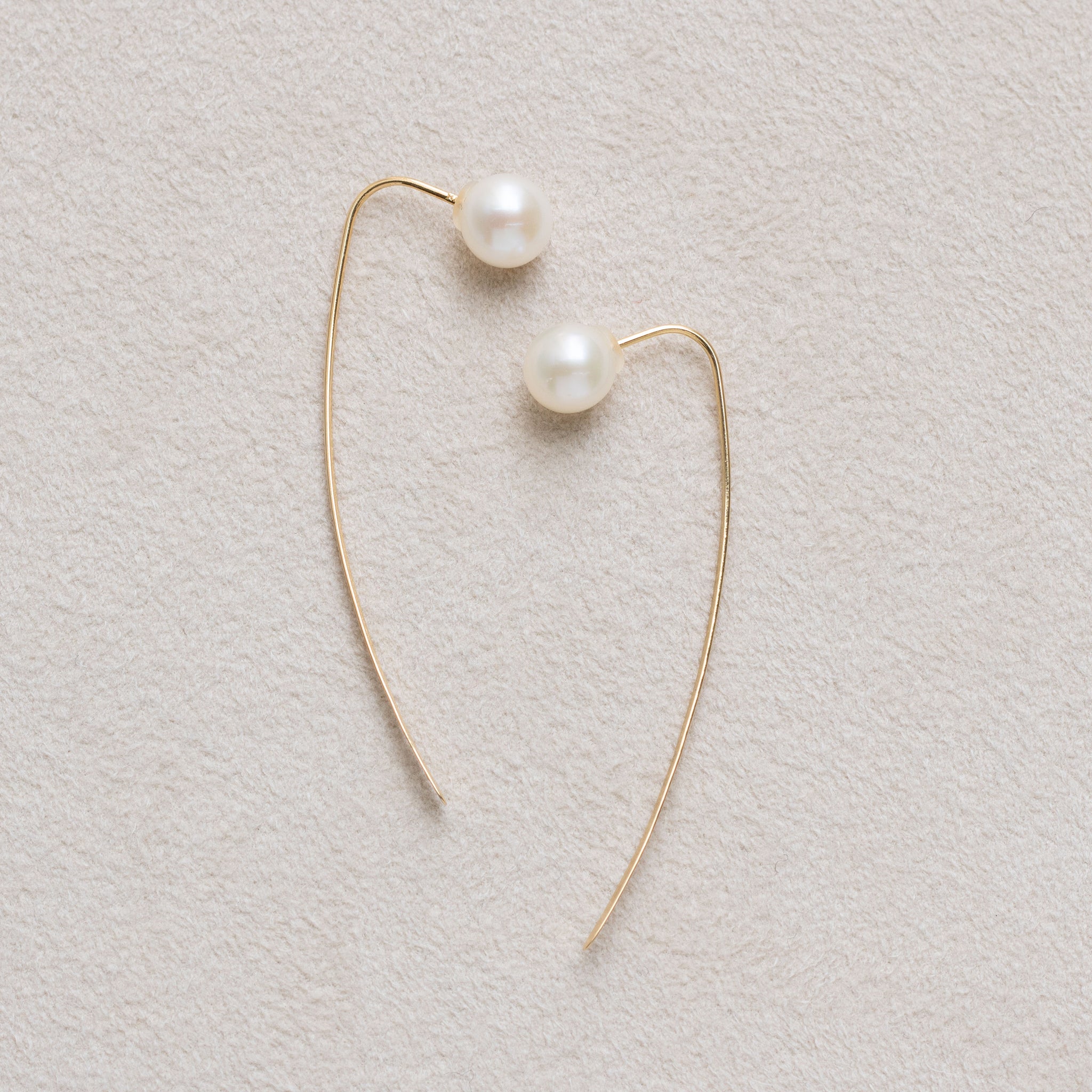 【限定1点】パール/K18ピアス(淡水真珠/6月誕生石)《25T10287》