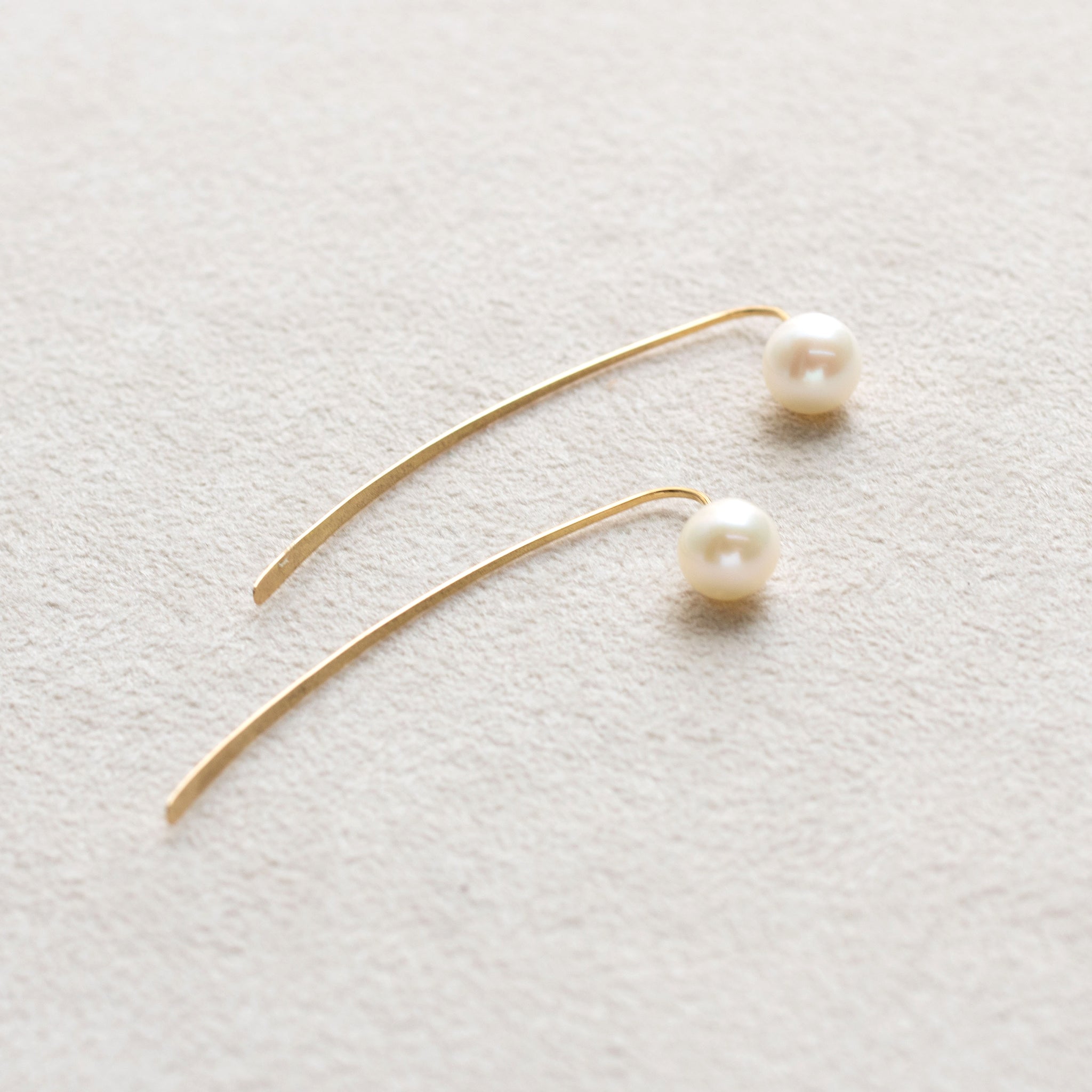 【限定1点】パール/K18ピアス(淡水真珠/6月誕生石)《25T10287》