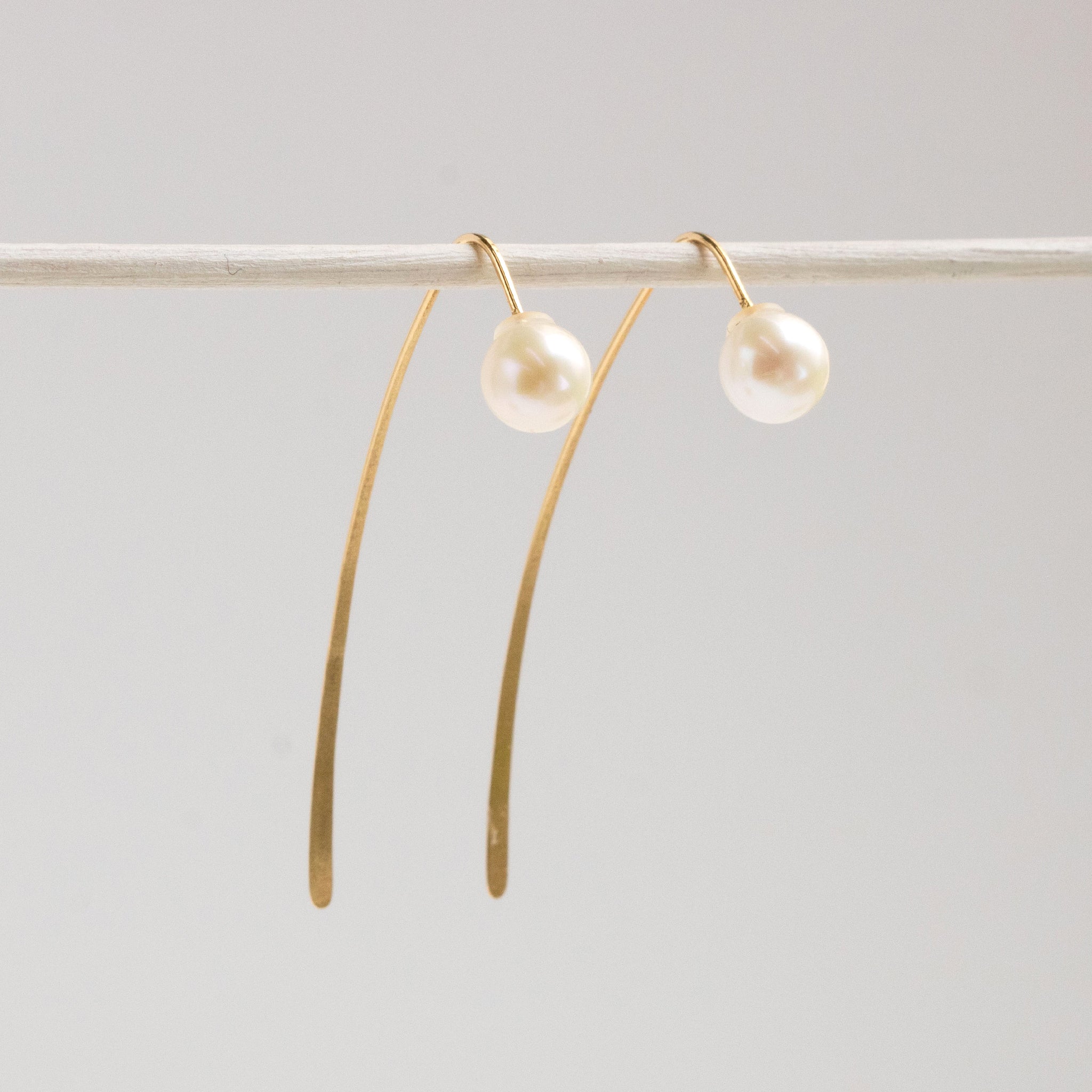 【限定1点】パール/K18ピアス(淡水真珠/6月誕生石)《25T10287》