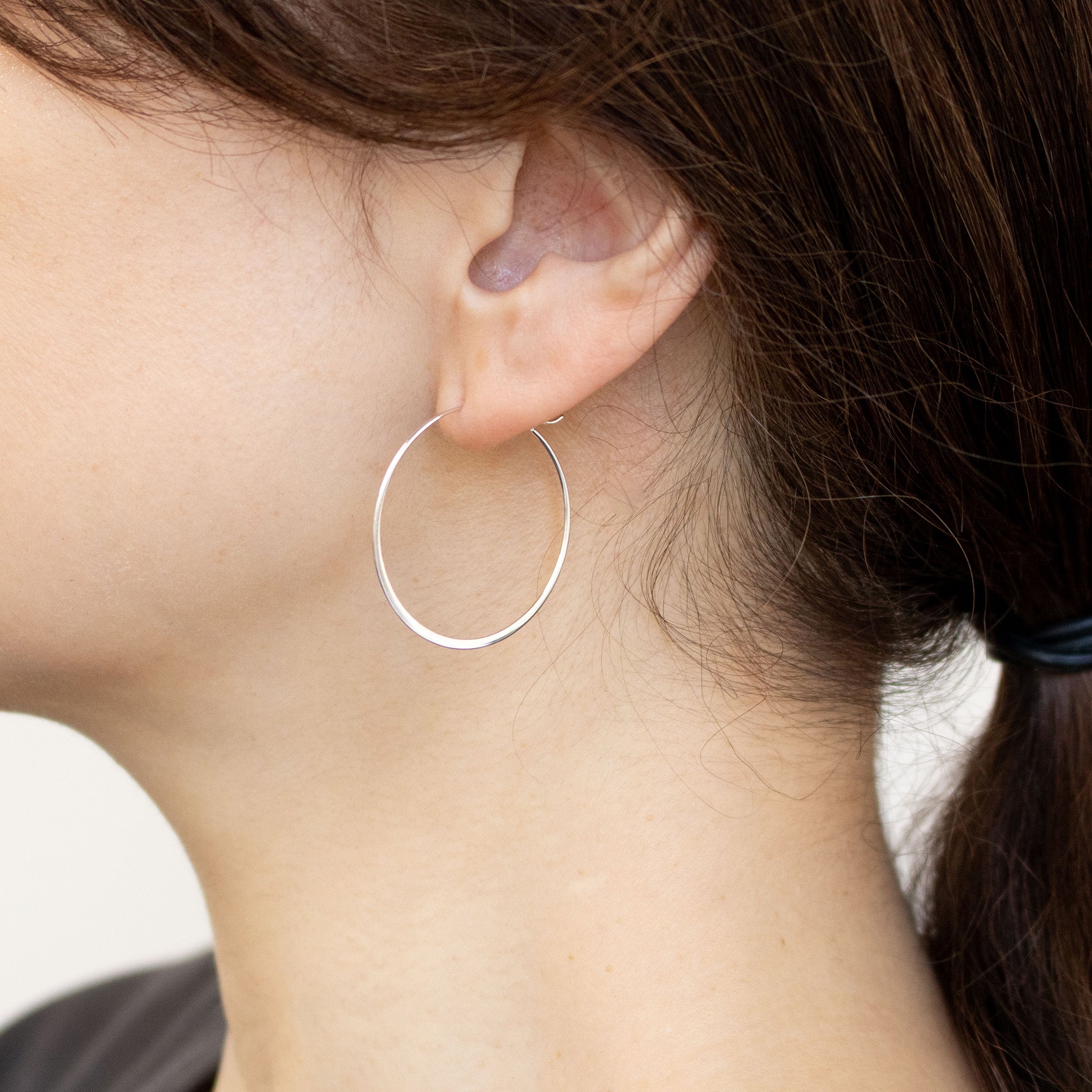 【限定1点】K10ピアス(フープ)《25T10289》