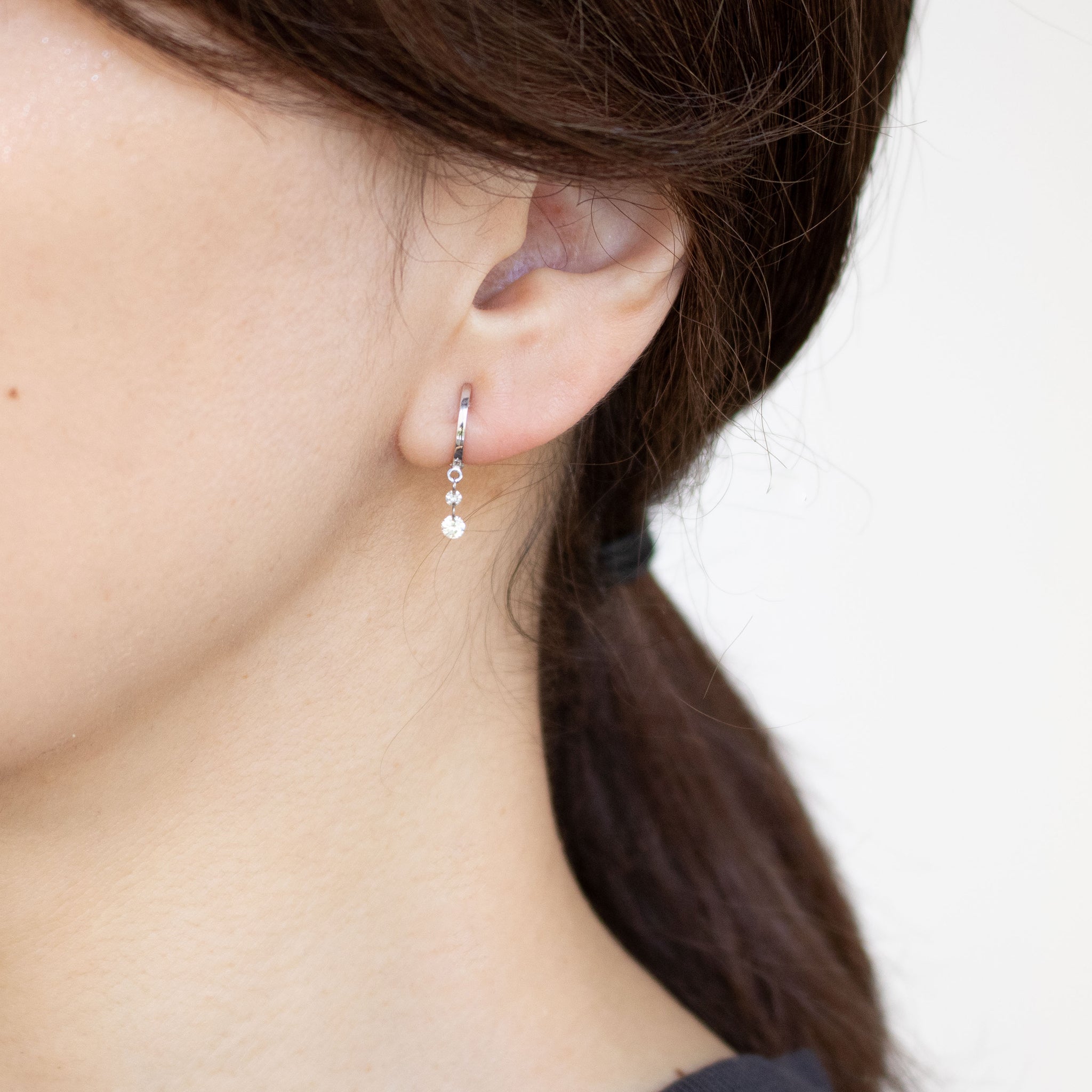 【限定2点】ダイヤモンド K18リング(レーザーホール/4月誕生石)《25T10293》