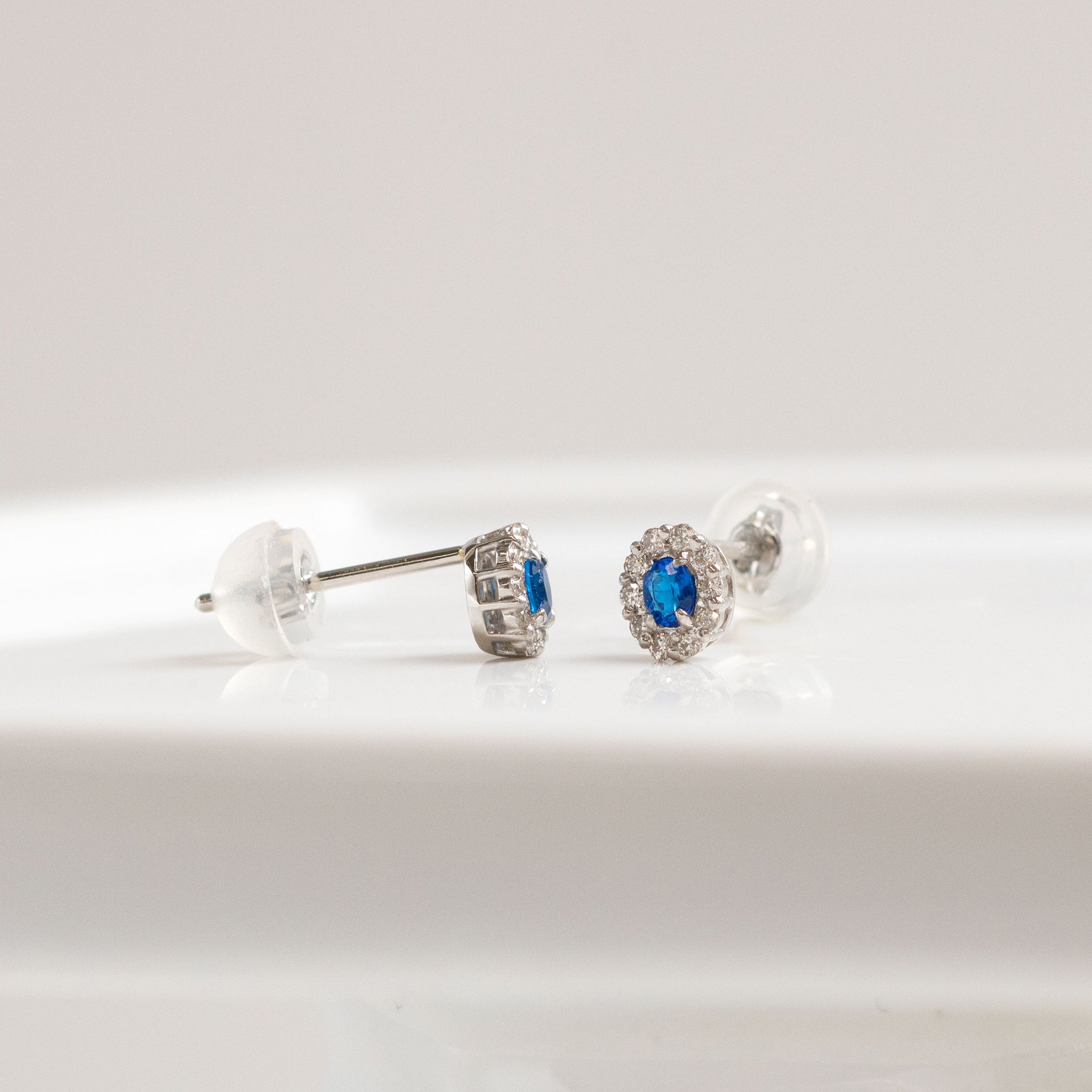 【限定1点】アウイナイト/ダイヤモンド プラチナピアス《25T10302》