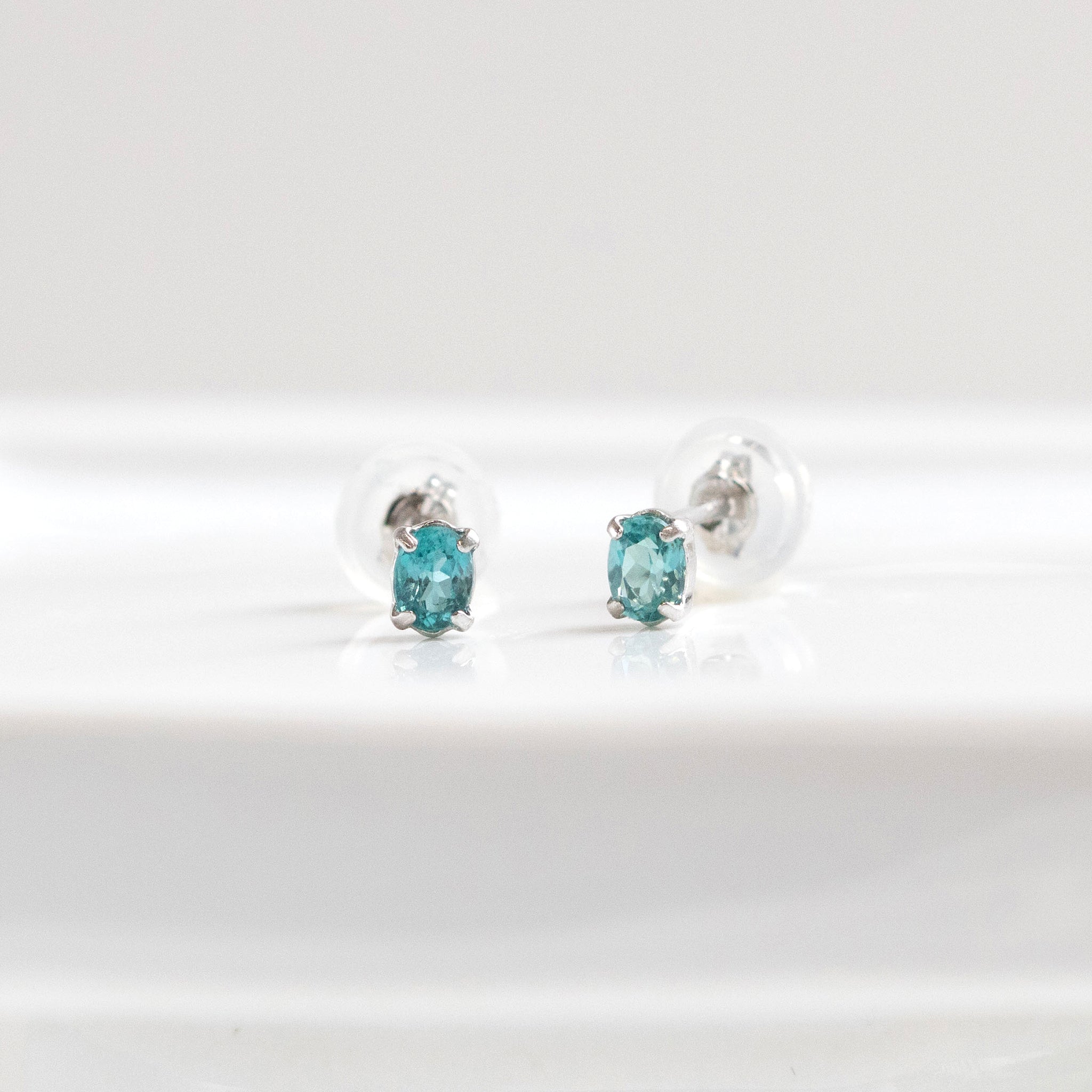 限定1点】グランディディエライト/ダイヤモンド プラチナピアス