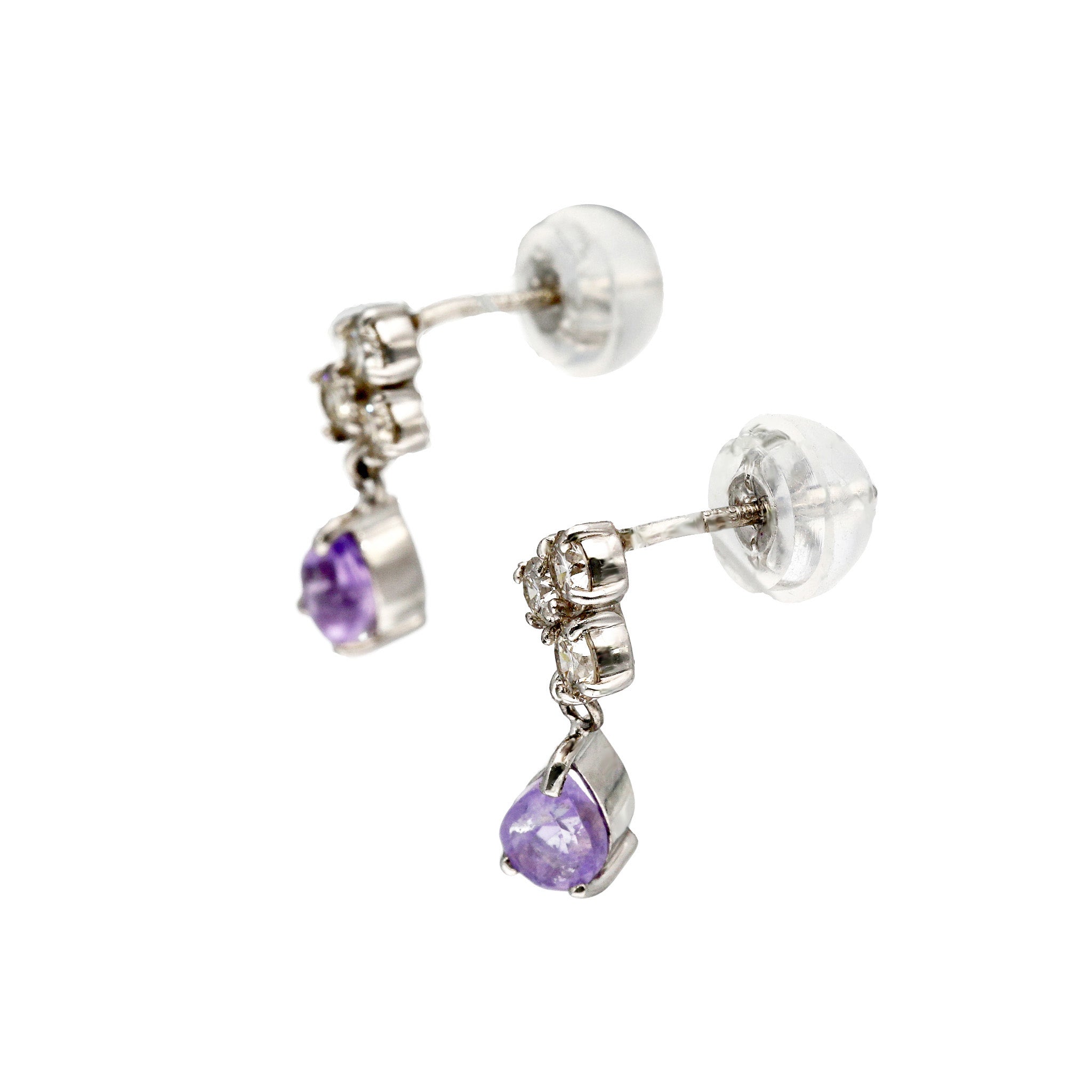 【限定1点】ハックマナイト/ダイヤモンド プラチナピアス《25T10315》