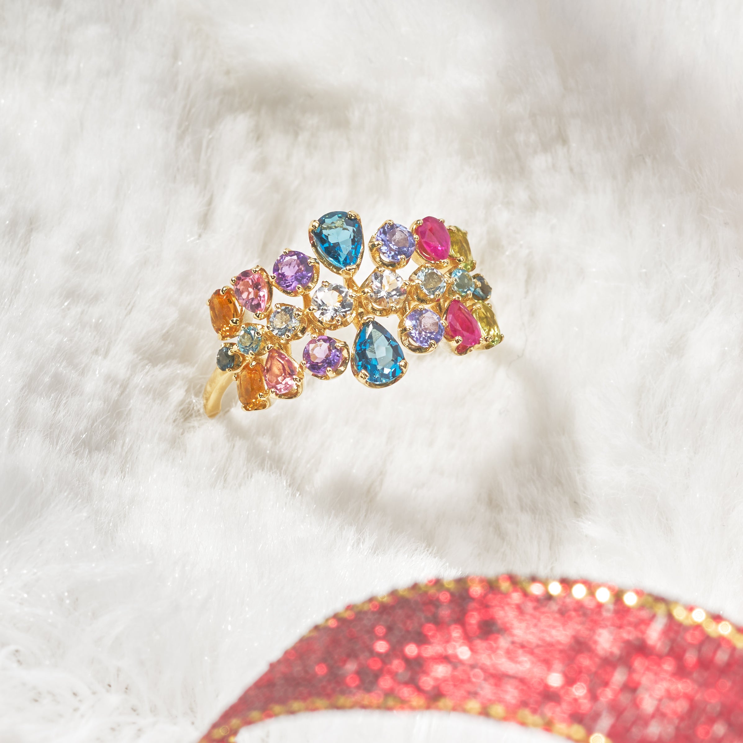 マルチカラー K18リング《25V01308》