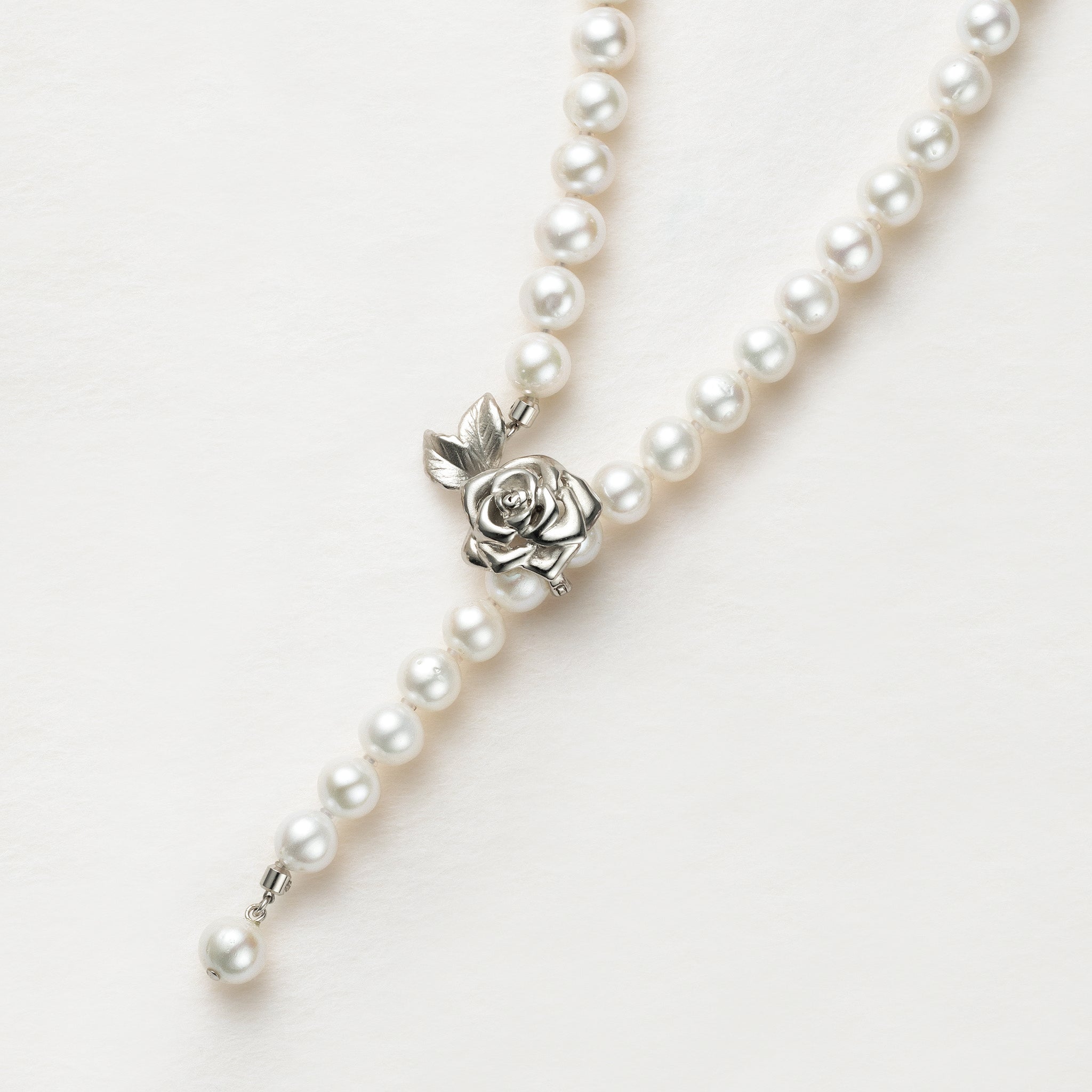 パール ネックレス(淡水真珠/2Way/6月誕生石)《25V01506》