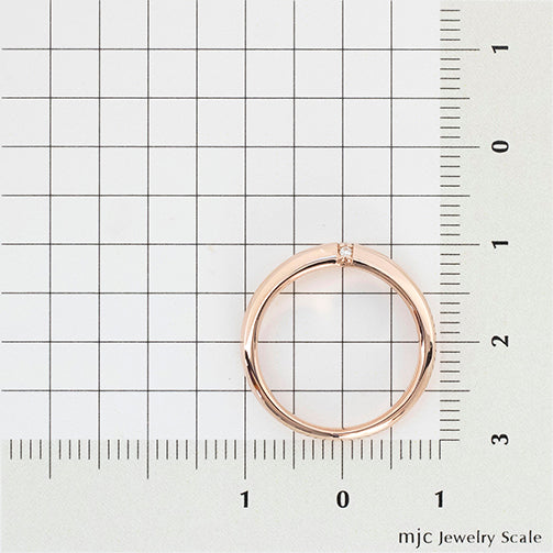 ダイヤモンド K18リング(4月誕生石)《25V02605》