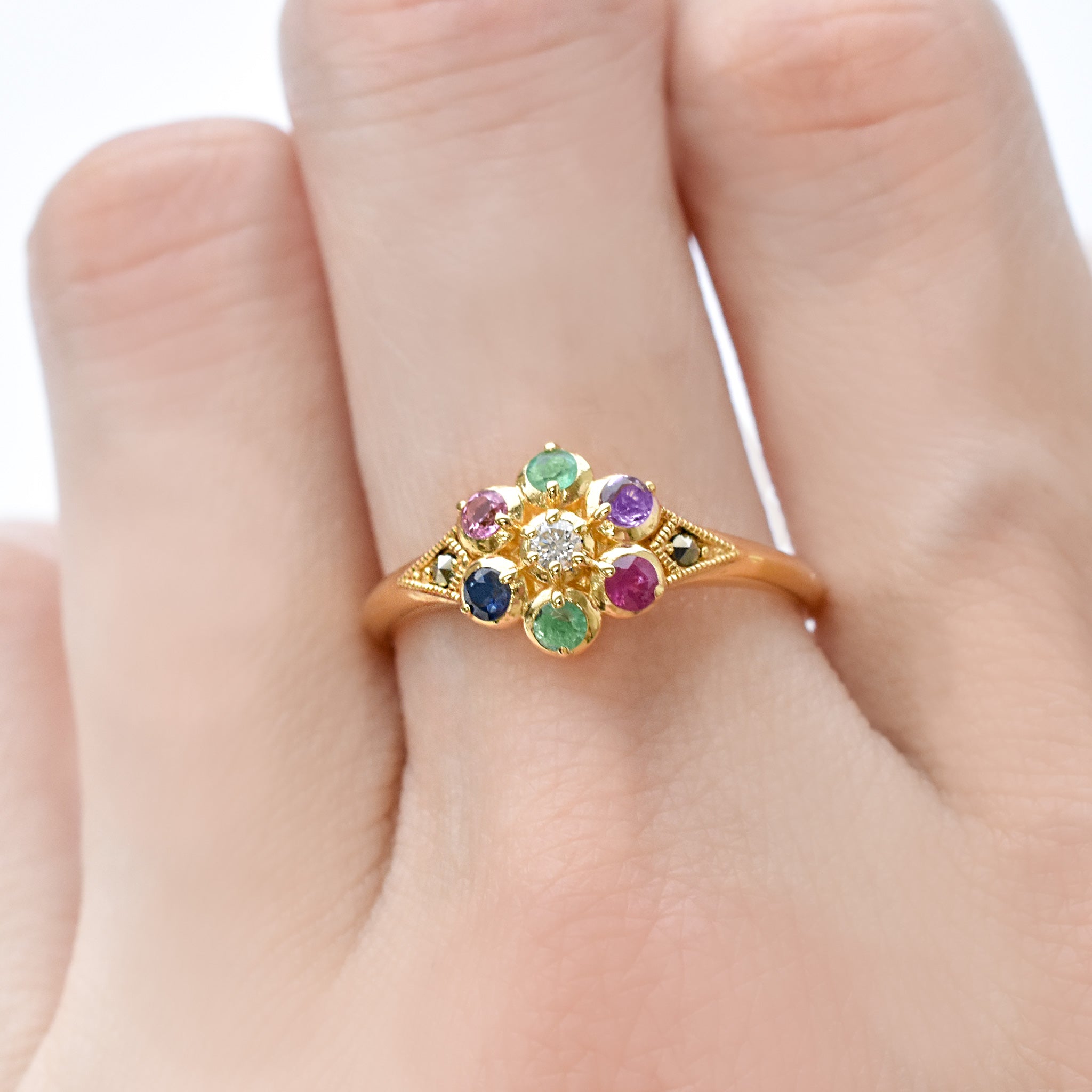 マルチカラー シルバーリング(DEAREST)《25V02705》