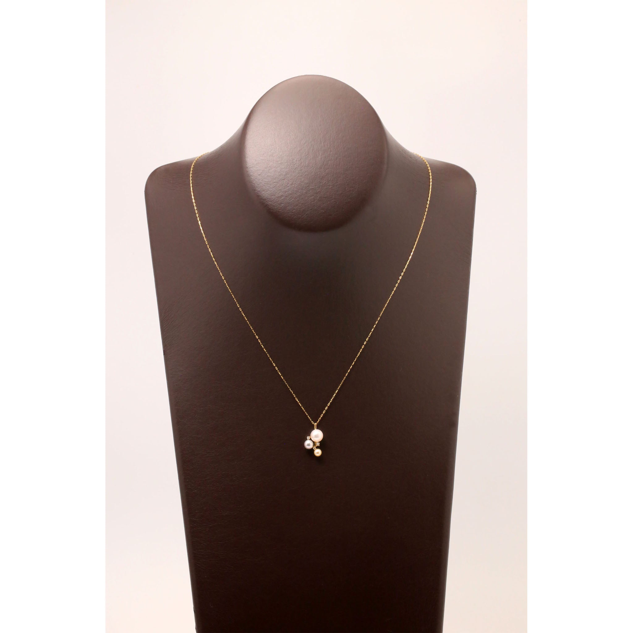 【限定5点】パール/ダイヤモンド K18ネックレス(アコヤ真珠/6月誕生石)《25V02802》